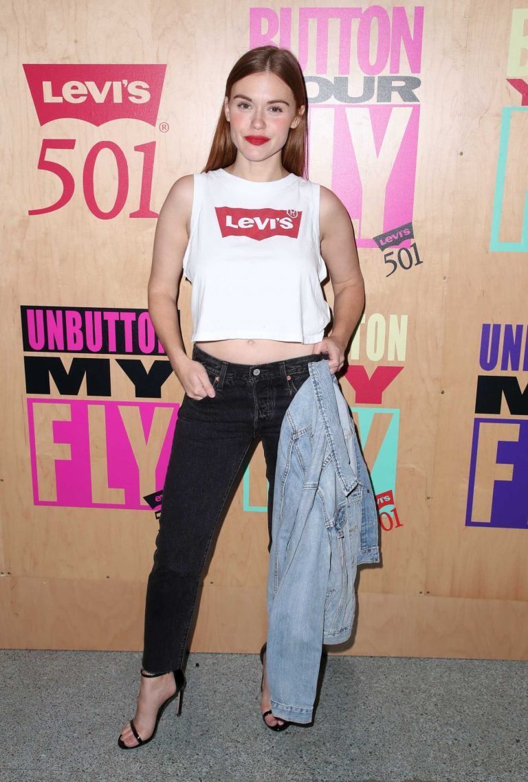 Holland Roden at the Levi's 501 Day Celebration Party in Los Angeles 05/16/2018-1