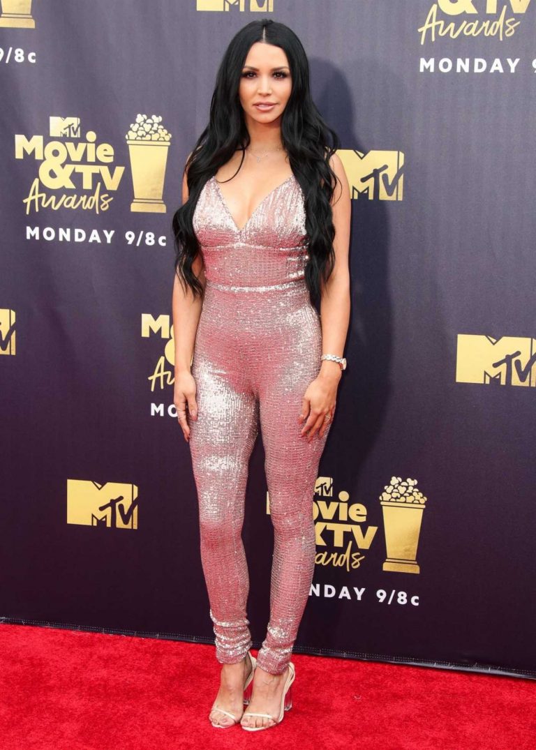 Scheana Marie Attends the 2018 MTV Movie and TV Awards in Santa Monica 06/16/2018-1