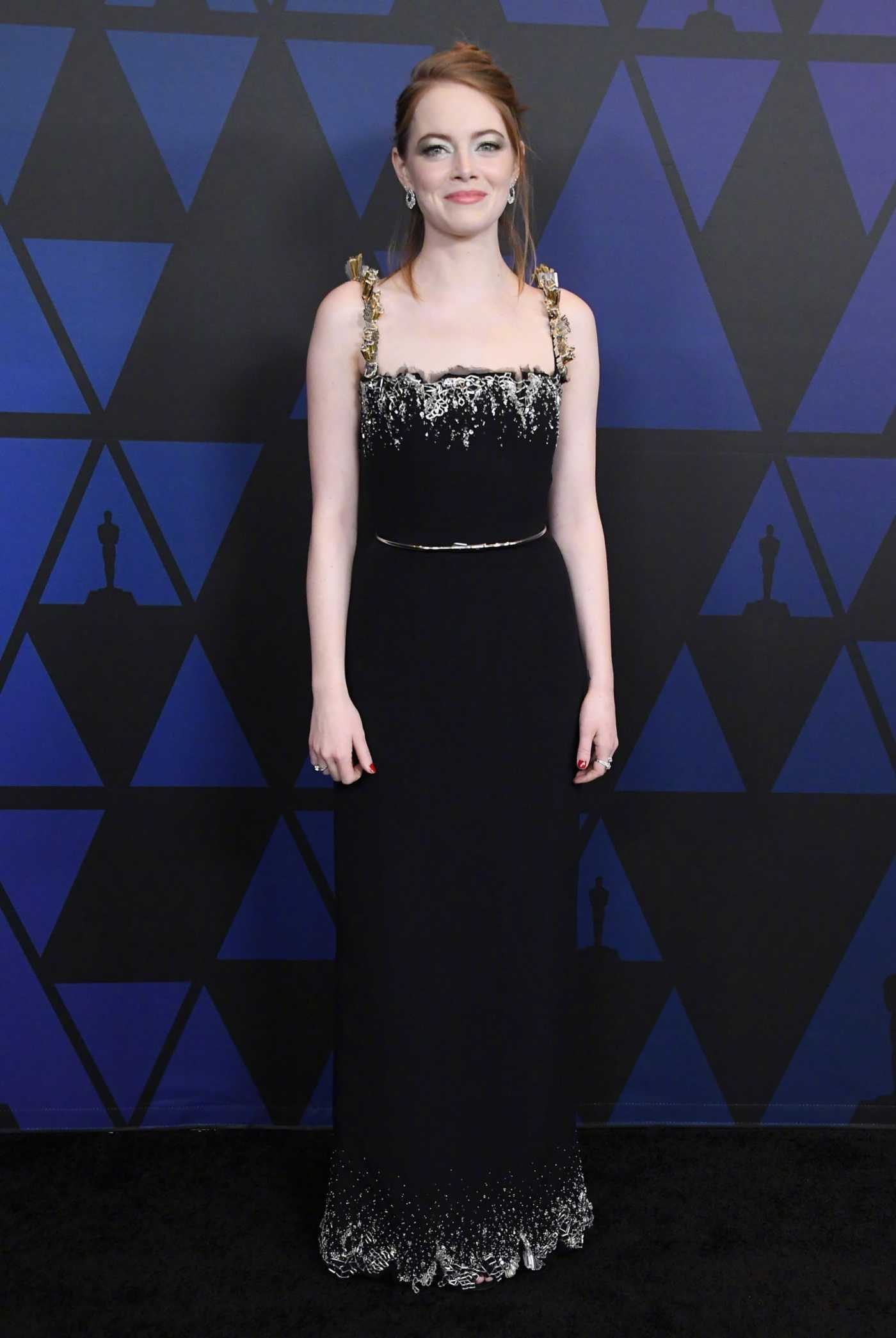 Emma Stone Attends the 10th Annual Governors Awards in Los Angeles 11/18/2018