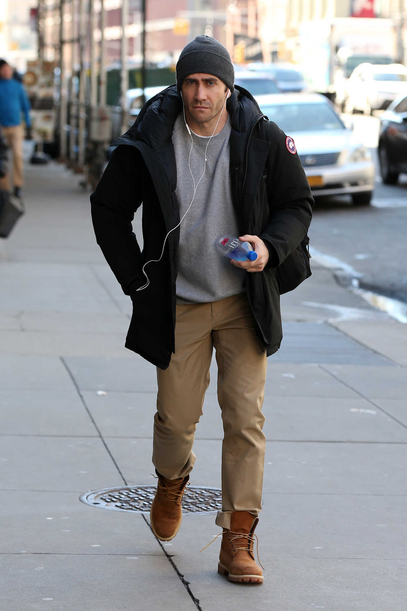 Jake Gyllenhaal Was Seen Out in New York 02/16/2019