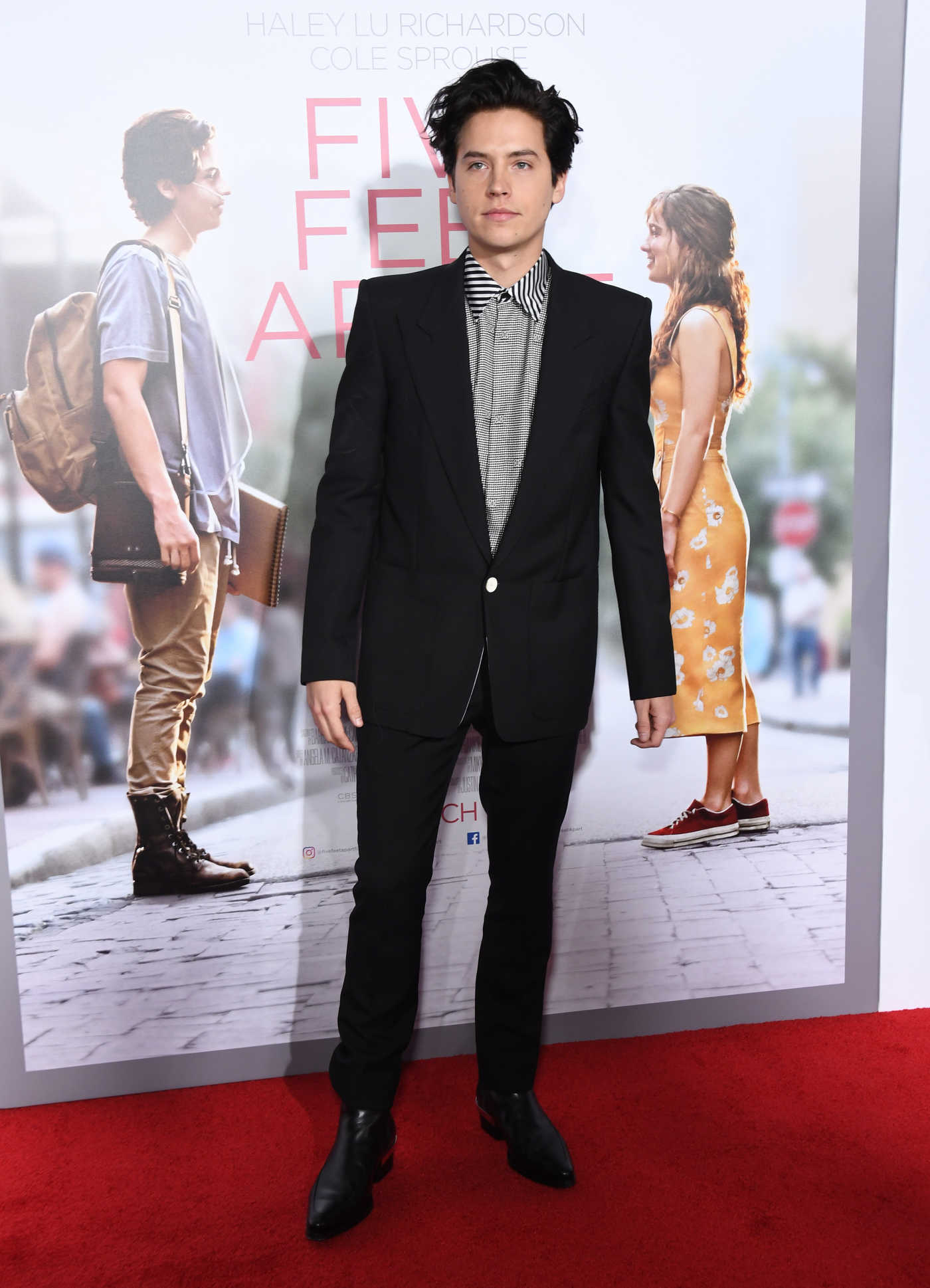 Cole Sprouse Attends the Five Feet Apart Premiere in Los Angeles 03/07/2019