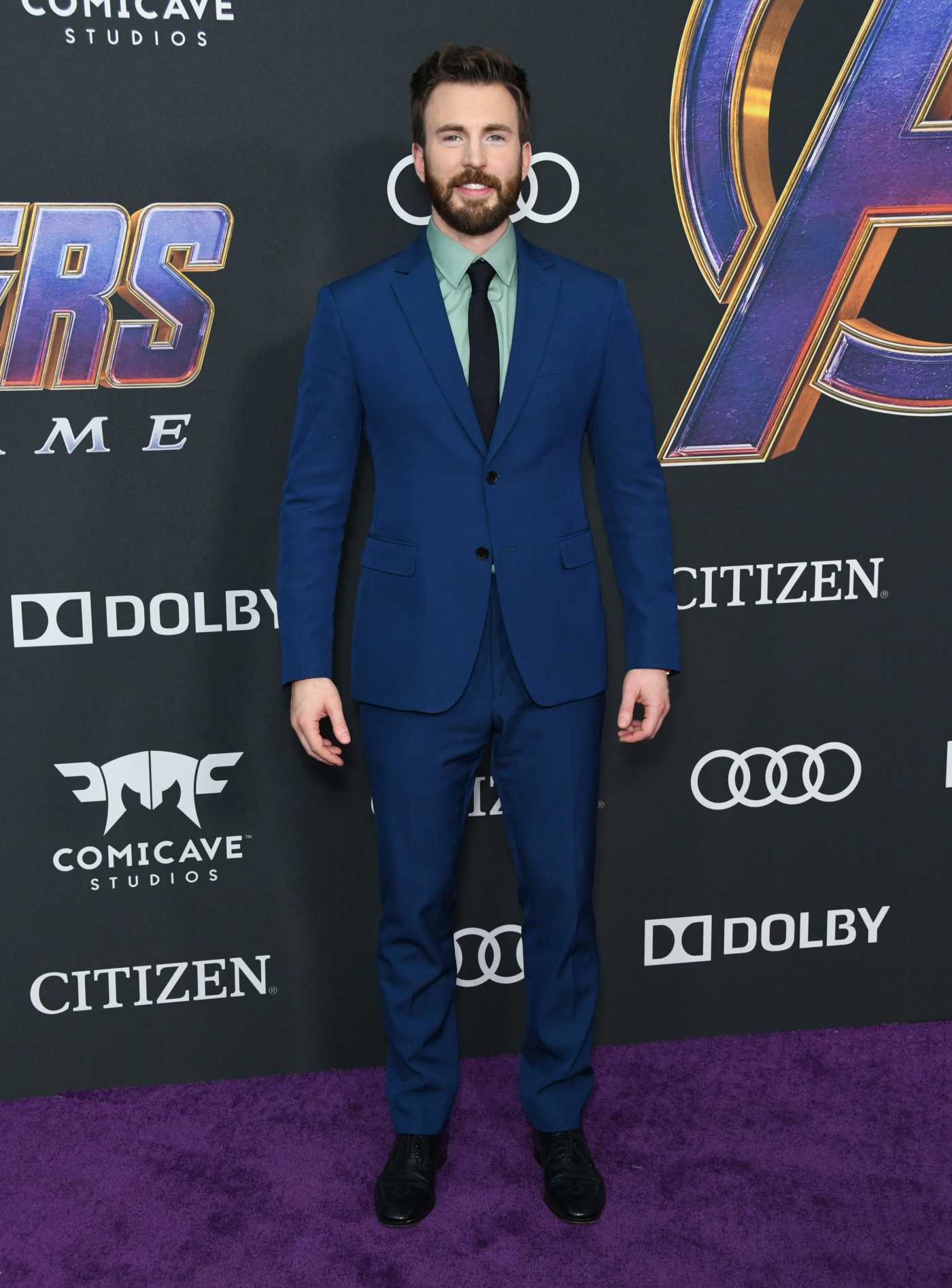 Chris Evans Attends Avengers: Endgame Premiere in Los Angeles 04/22/2019