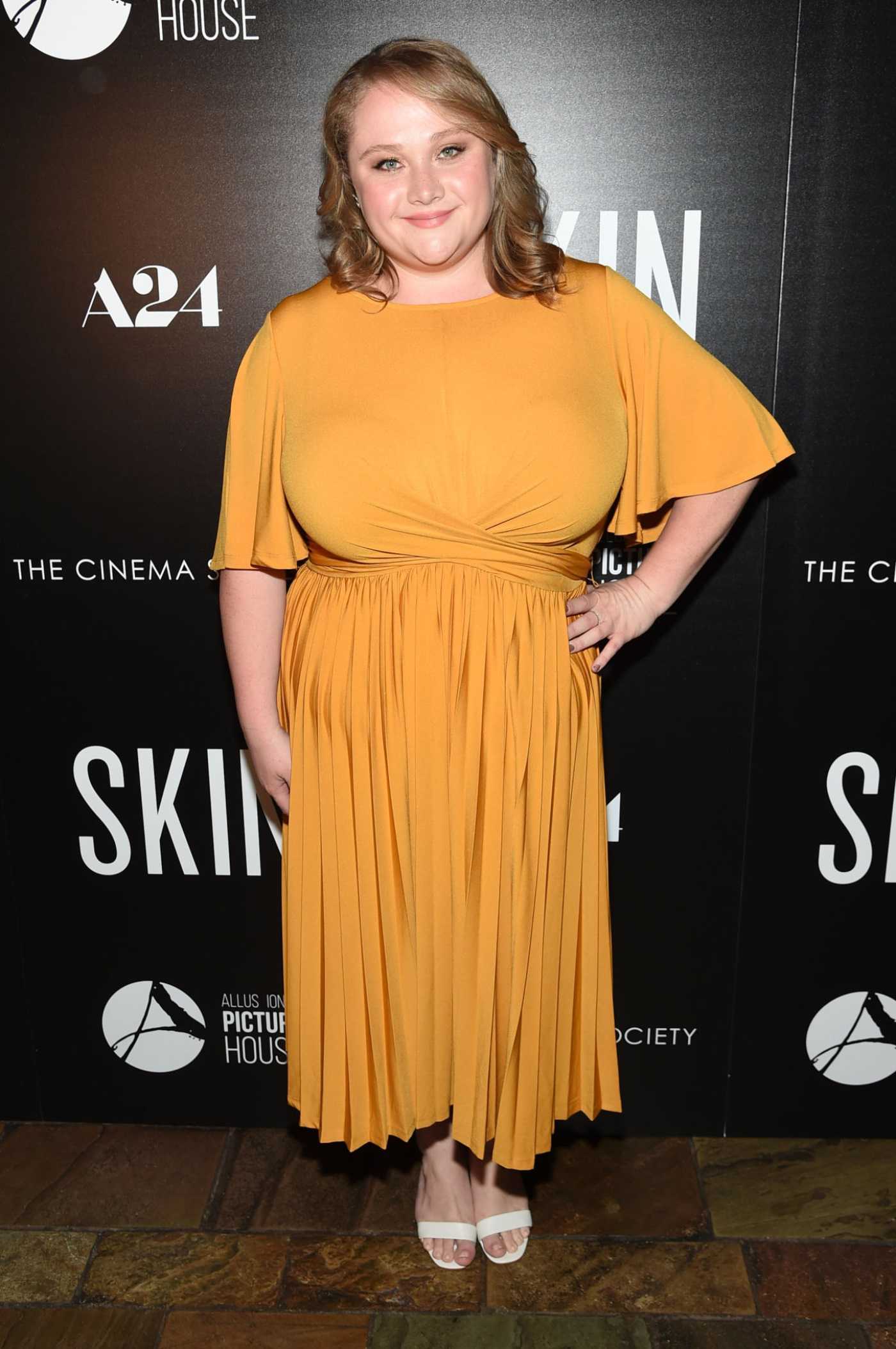 Danielle Macdonald Attends the Skin Screening at the Roxy Cinema in New York City 07/24/2019