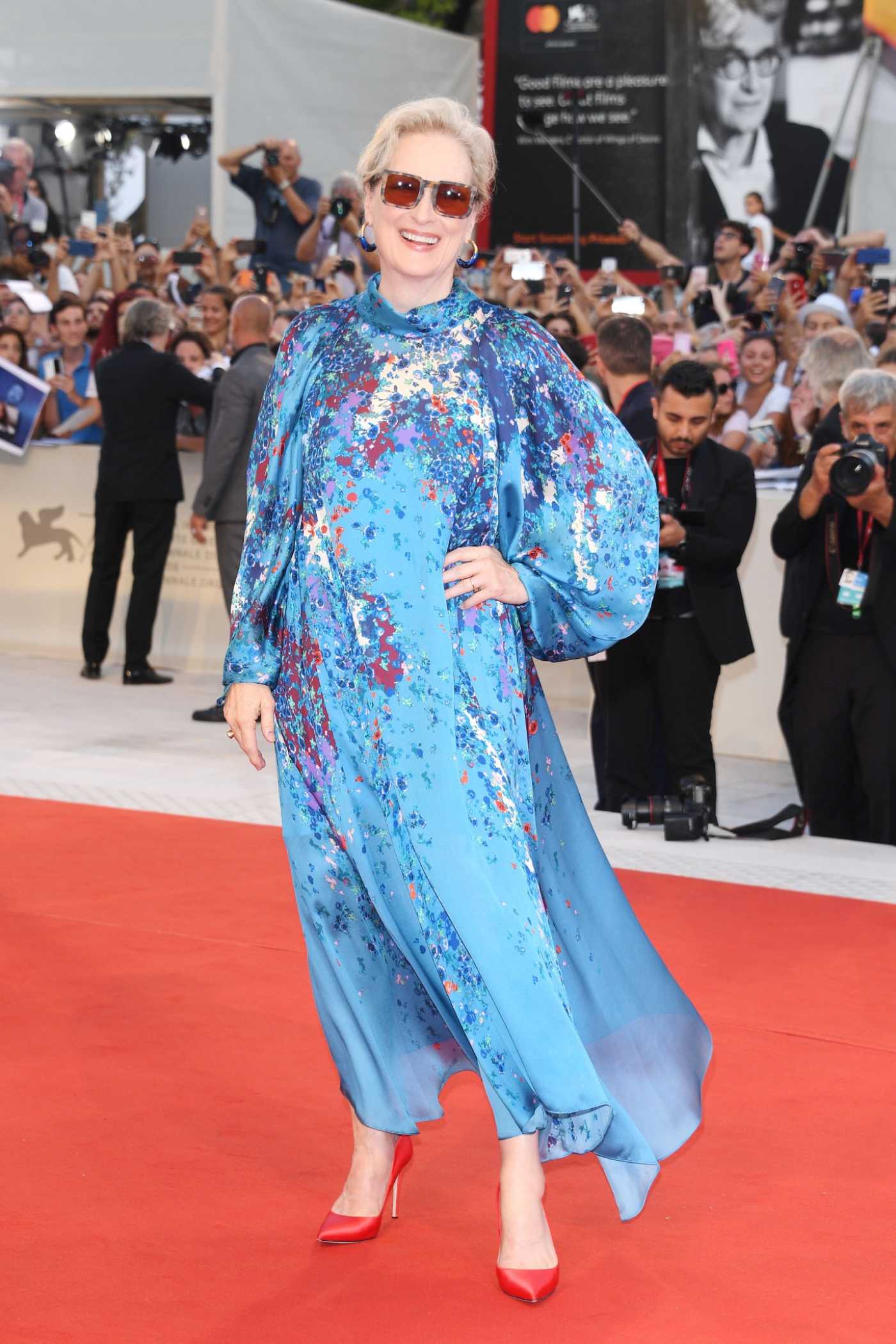Meryl Streep Attends The Laundromat Screening During the 76th Venice Film Festival in Venice 09/01/2019