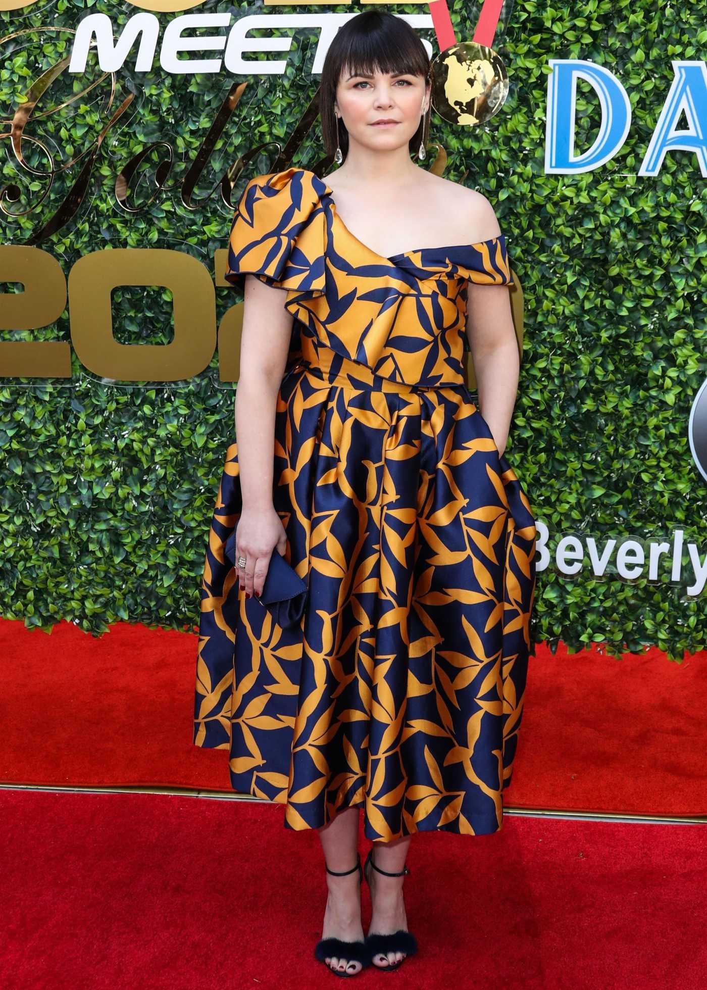 Ginnifer Goodwin Attends the 7th Annual Gold Meets Golden in Los Angeles 01/04/2020