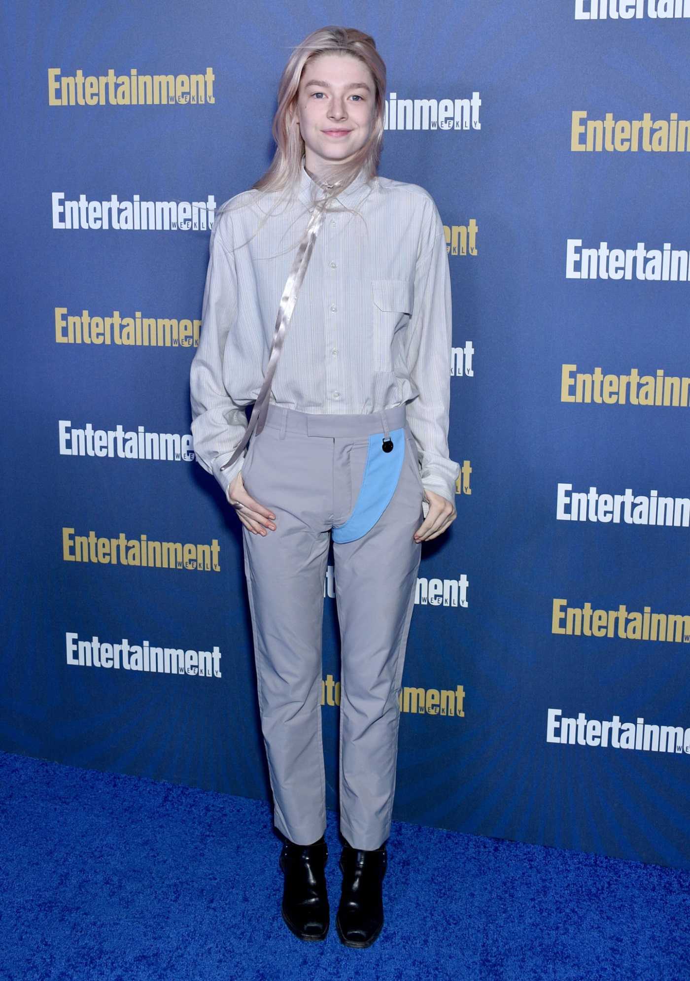 Hunter Schafer Attends 2020 Entertainment Weekly Celebrates the SAG Award Nominees in Los Angeles 01/18/2020