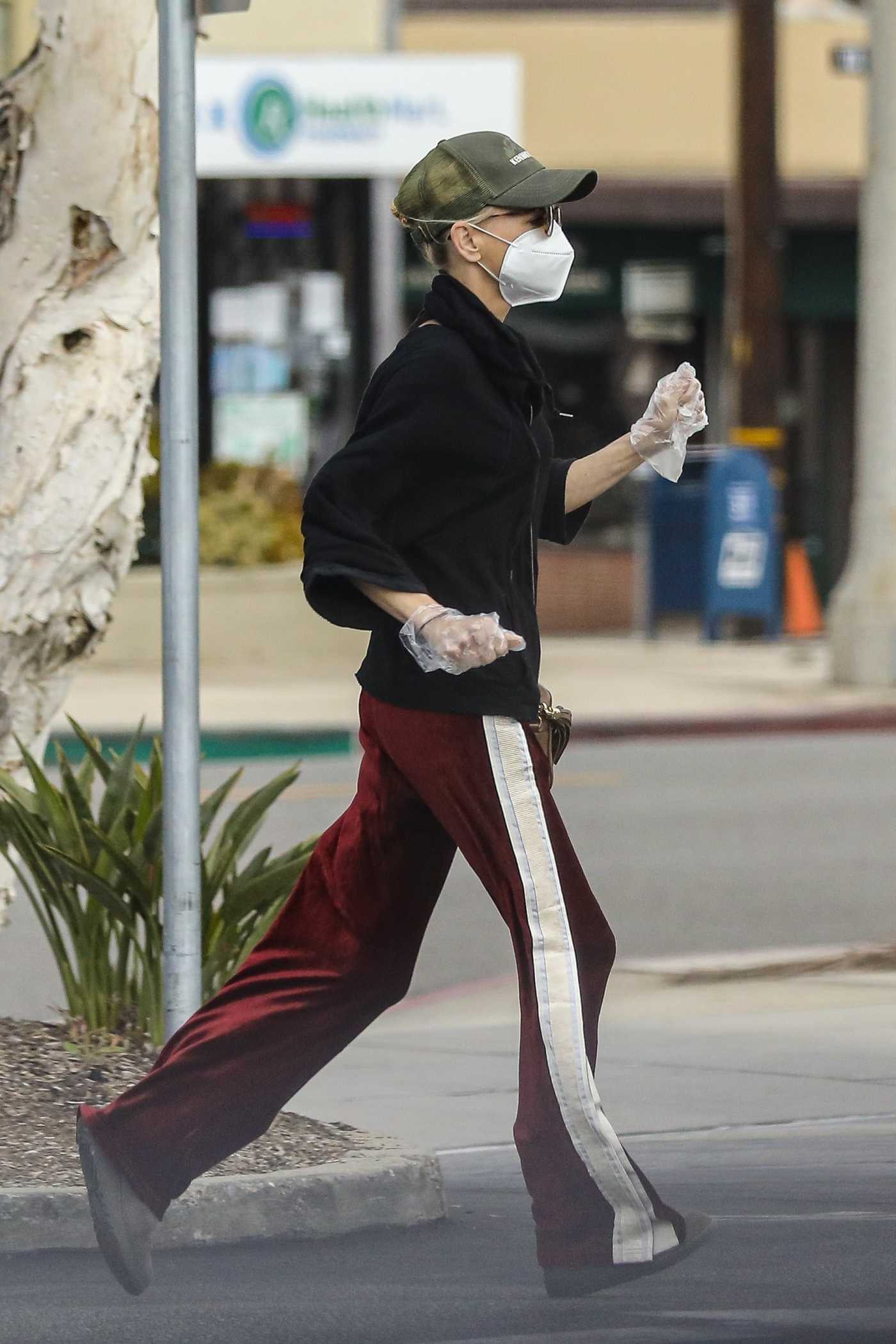 Anna Faris in a Protective Mask Goes Shopping at Gelson's Market in Pacific Palisades 05/27/2020