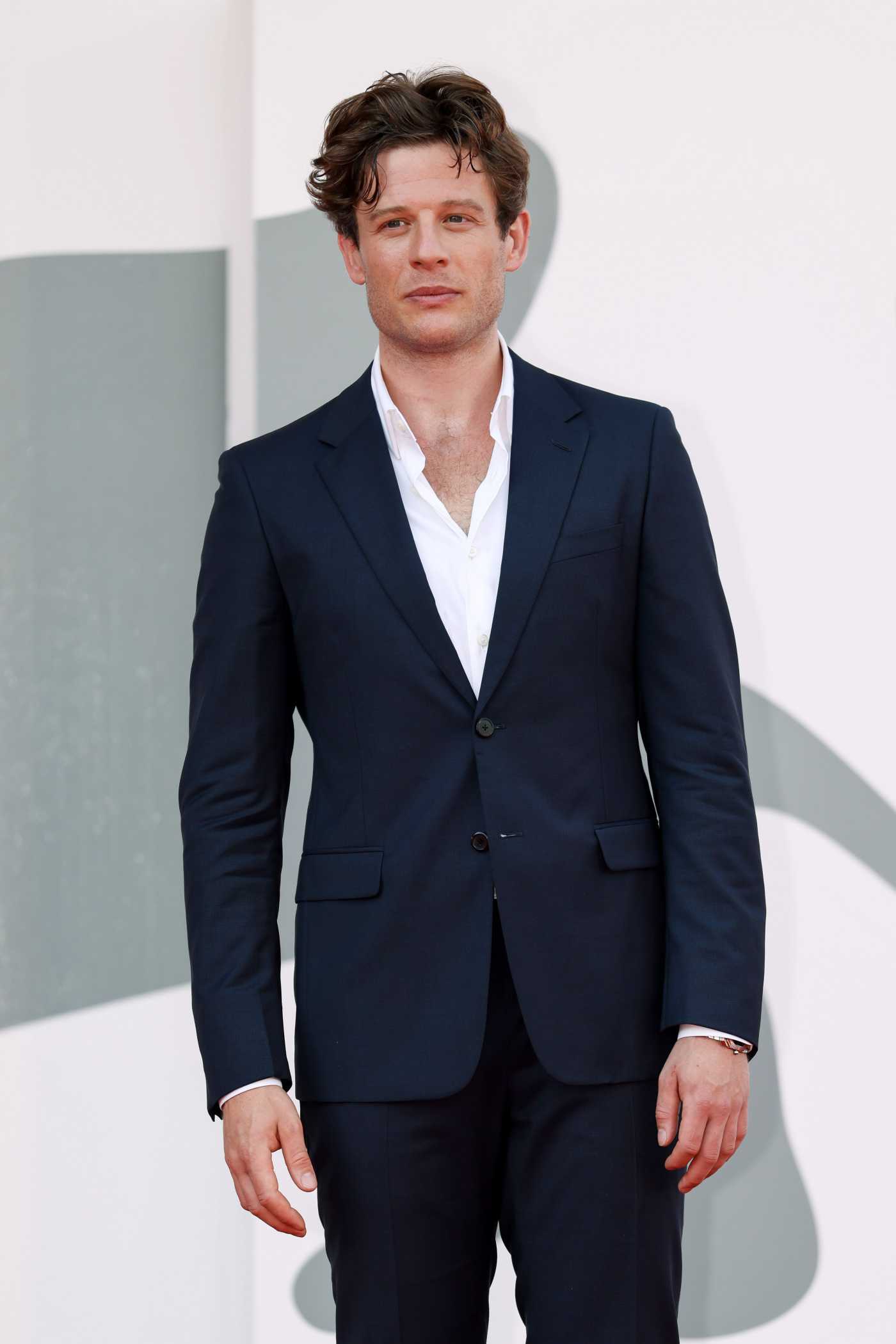 James Norton Attends the Nowhere Special Premiere During the 77th Venice Film Festival in Venice 09/10/2020