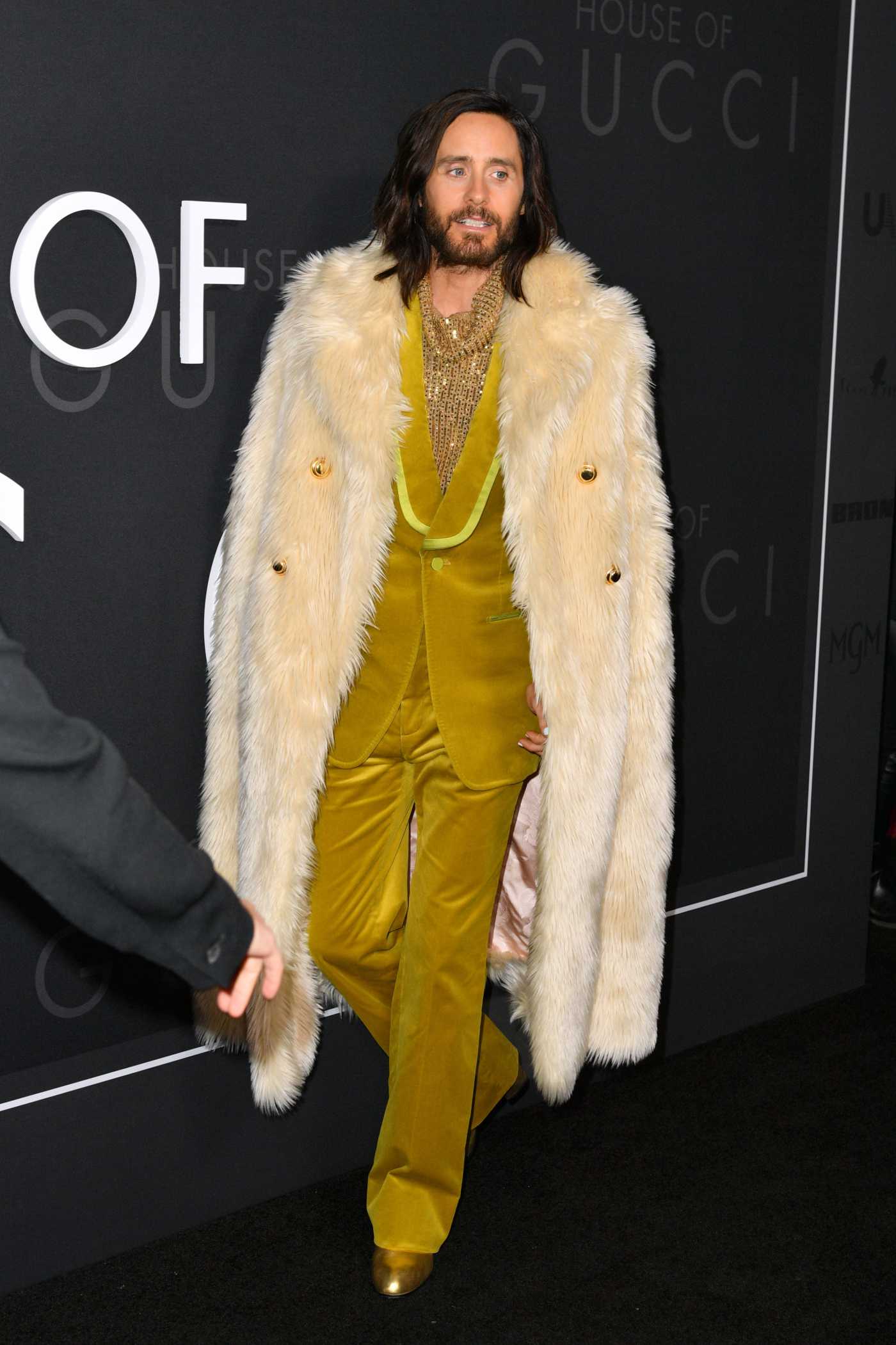Jared Leto Attends the House of Gucci New York Premiere at Jazz at Lincoln Center in New York 11/16/2021