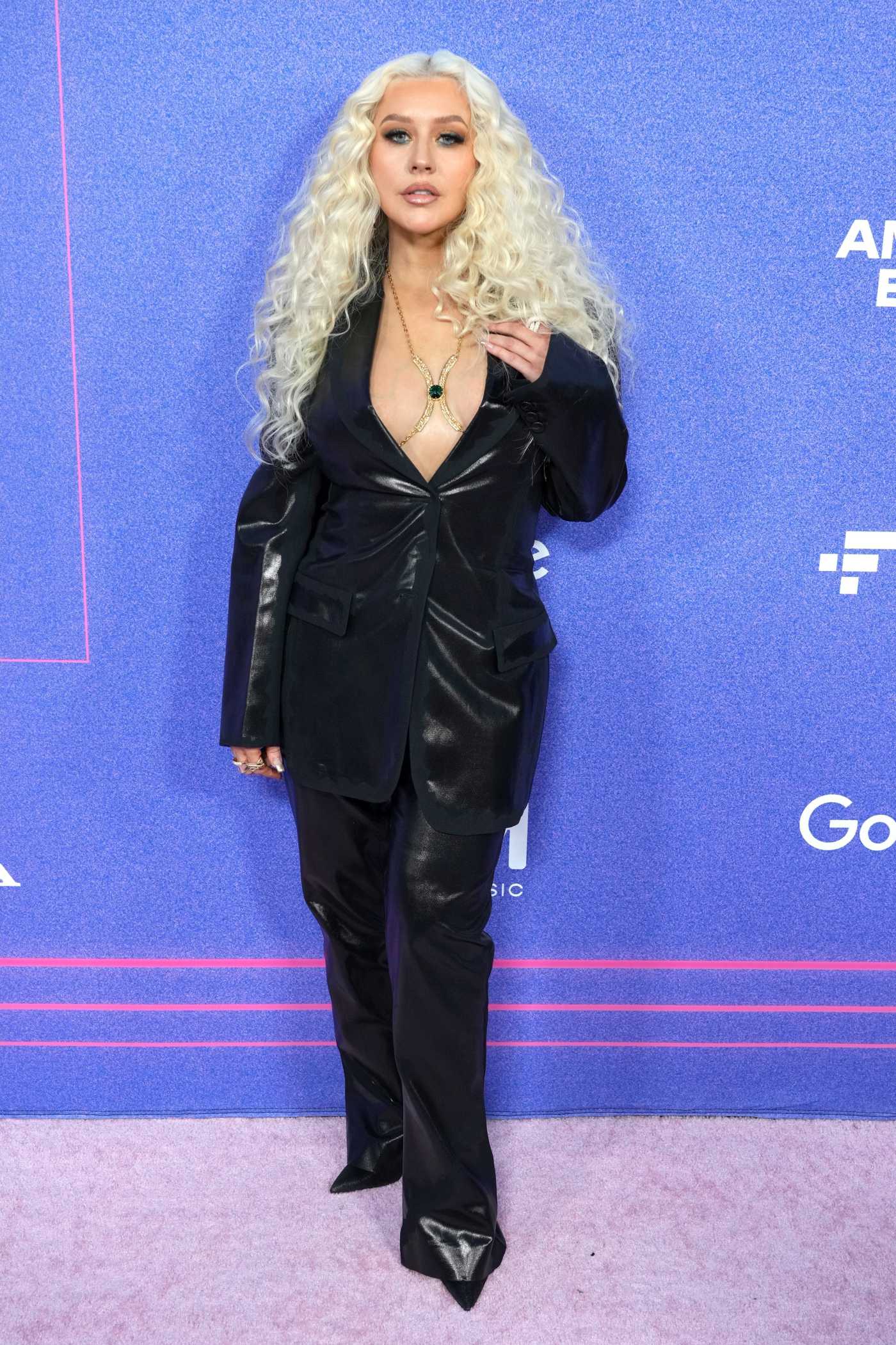 Christina Aguilera Attends 2022 Billboard Women in Music Awards in Inglewood 03/02/2022