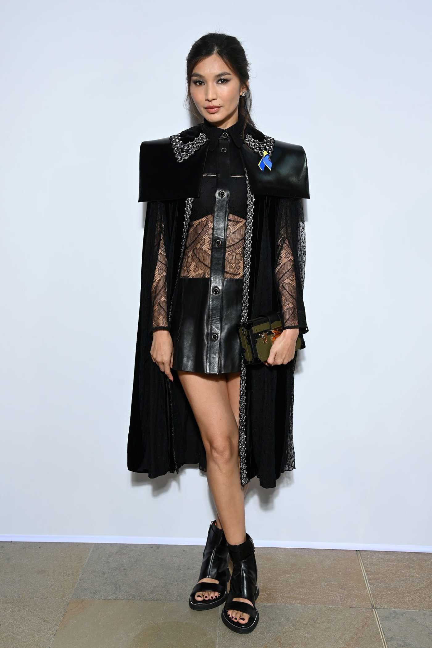 Gemma Chan Attends 2022 Louis Vuitton Womenswear Fashion Show During the Paris Fashion Week in Paris 03/07/2022