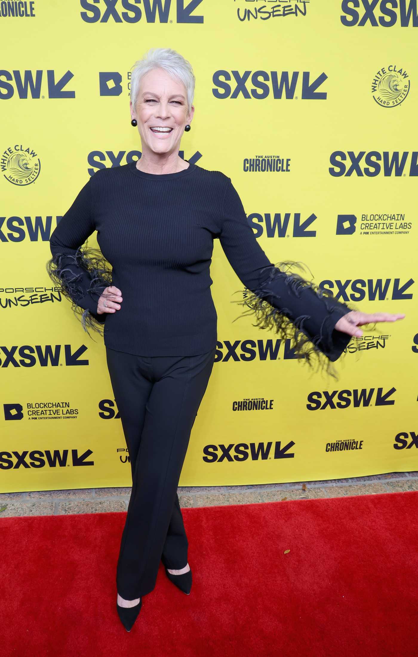 Jamie Lee Curtis Attends Everything Everywhere All at Once Premiere at Paramount Theatre in Austin 03/11/2022