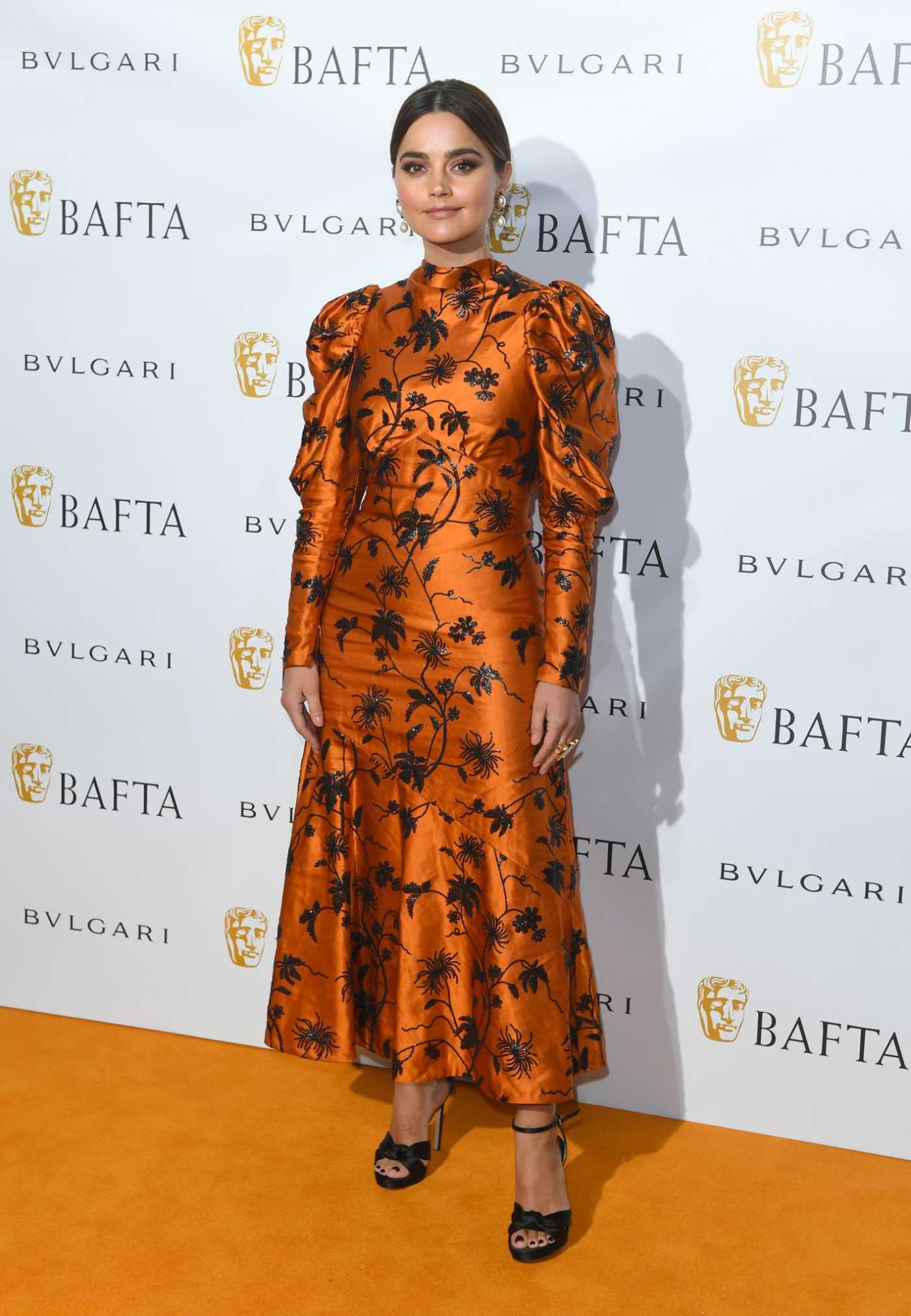Jenna Coleman Attends 2022 Brtish Academy Film Awards Gala Dinner in London 03/11/2022