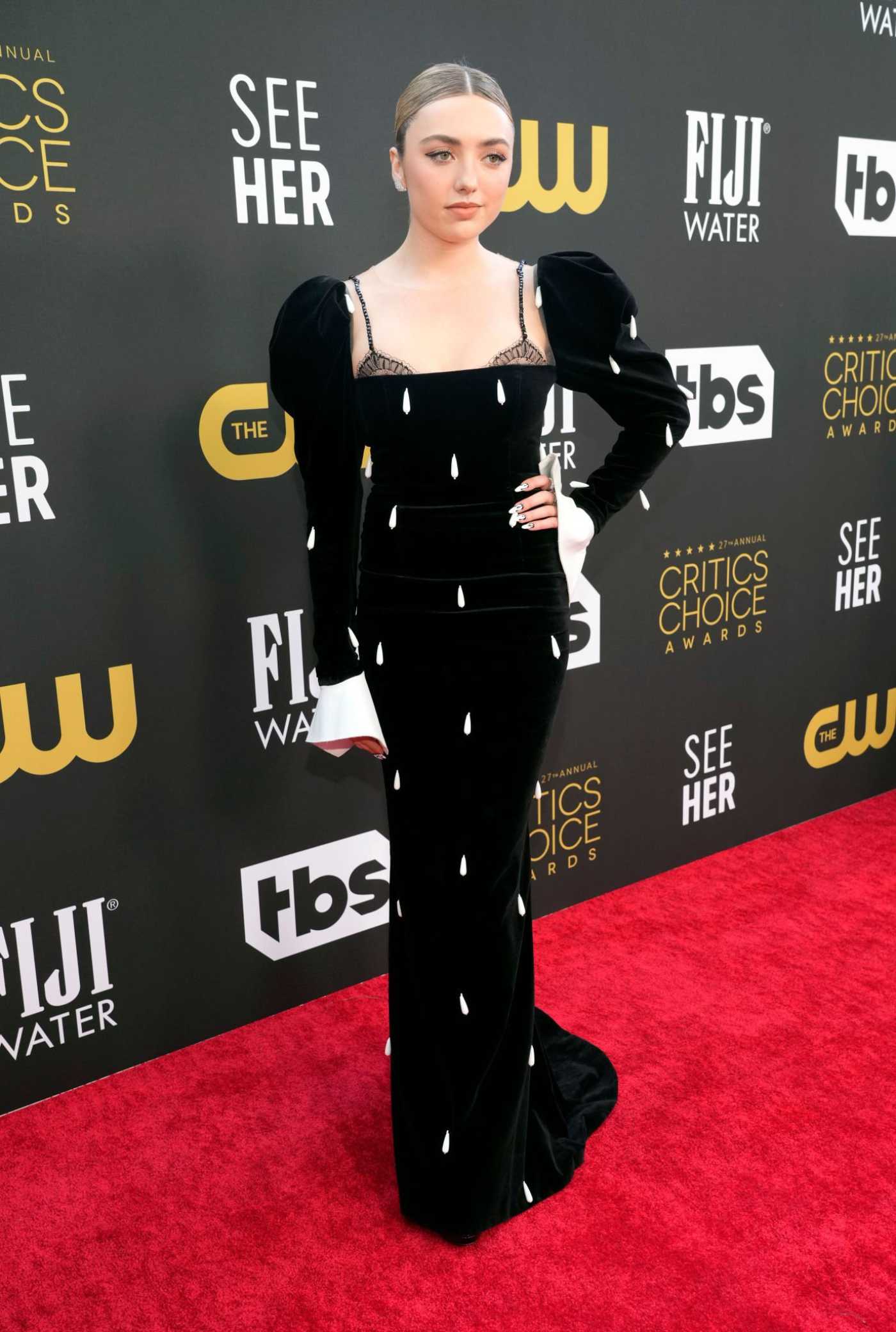 Peyton List Attends the 27th Annual Critics Choice Awards in Los Angeles 03/13/2022