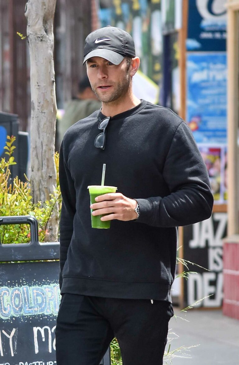Chace Crawford in a Black Cap