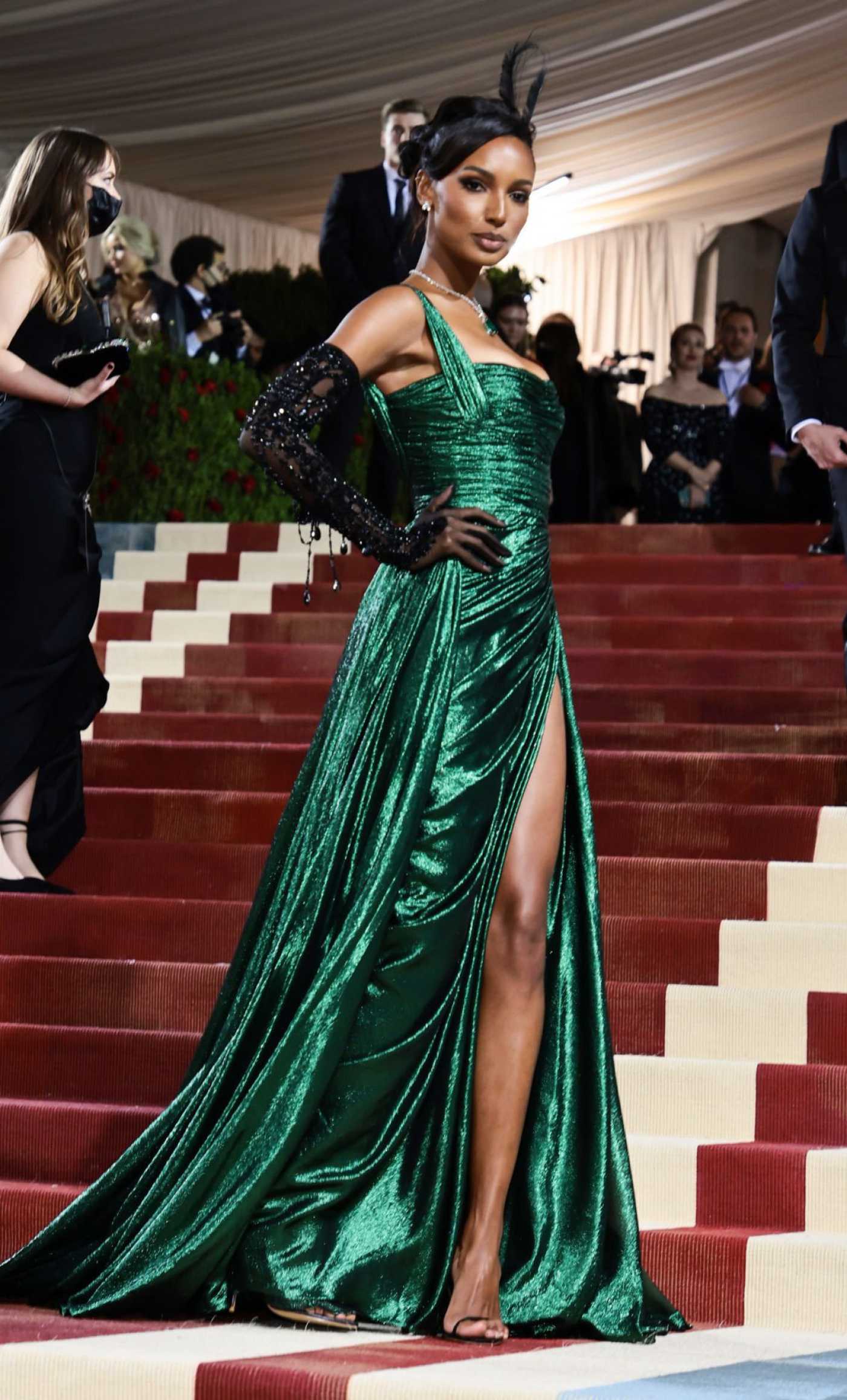 Jasmine Tookes Attends 2022 Met Gala In America: An Anthology of Fashion in New York 05/02/2022