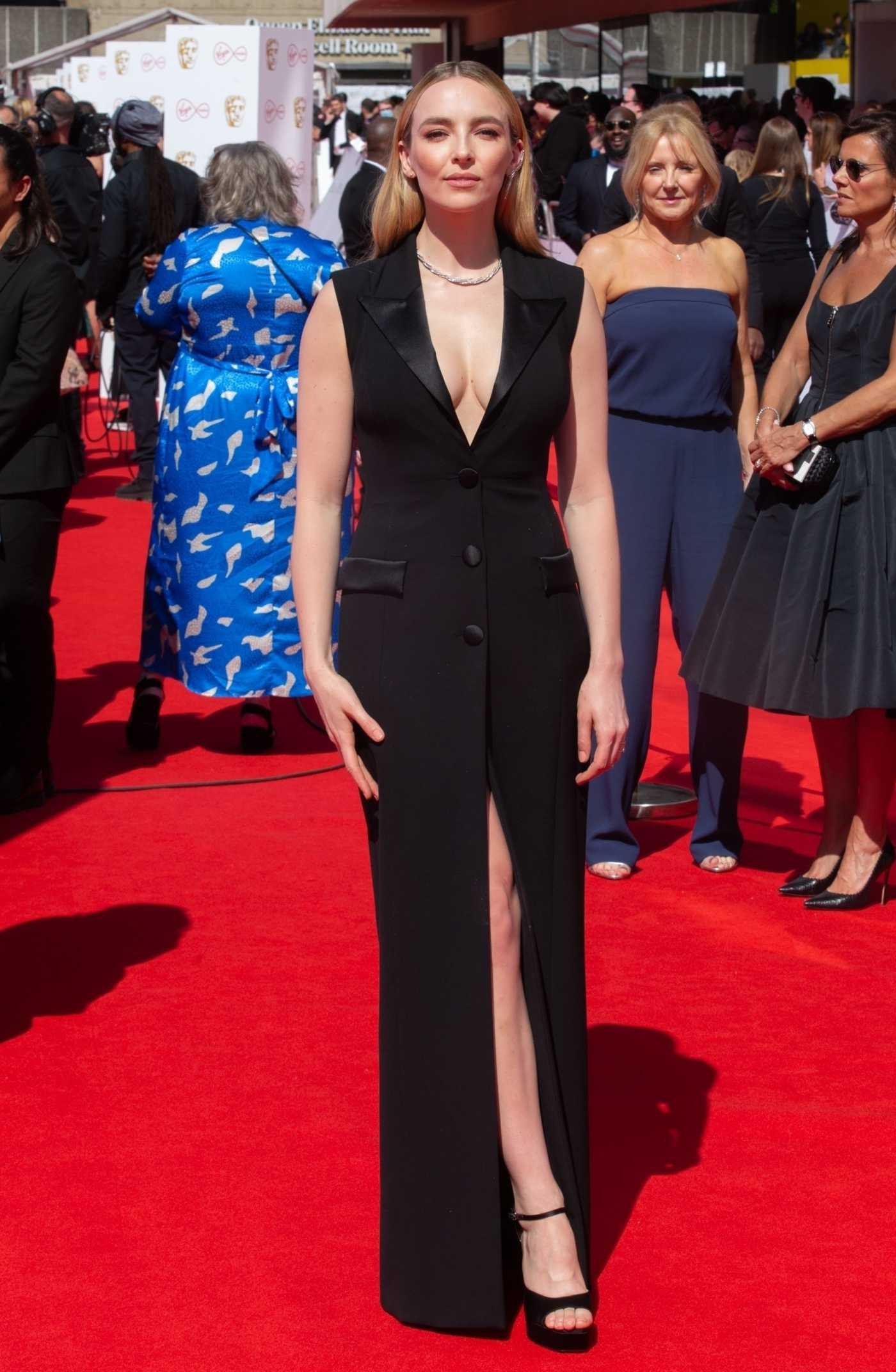 Jodie Comer Attends 2022 BAFTA TV Awards in London 05/08/2022