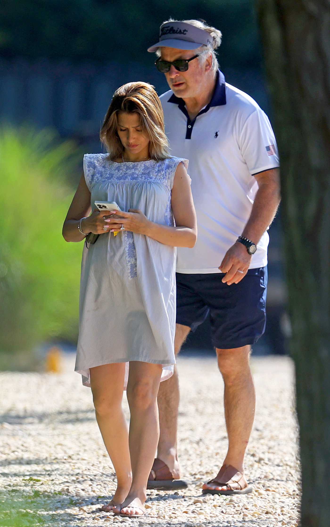 Hilaria Baldwin Was Seen Out with Alec Baldwin in the Hamptons in New York 06/30/2022