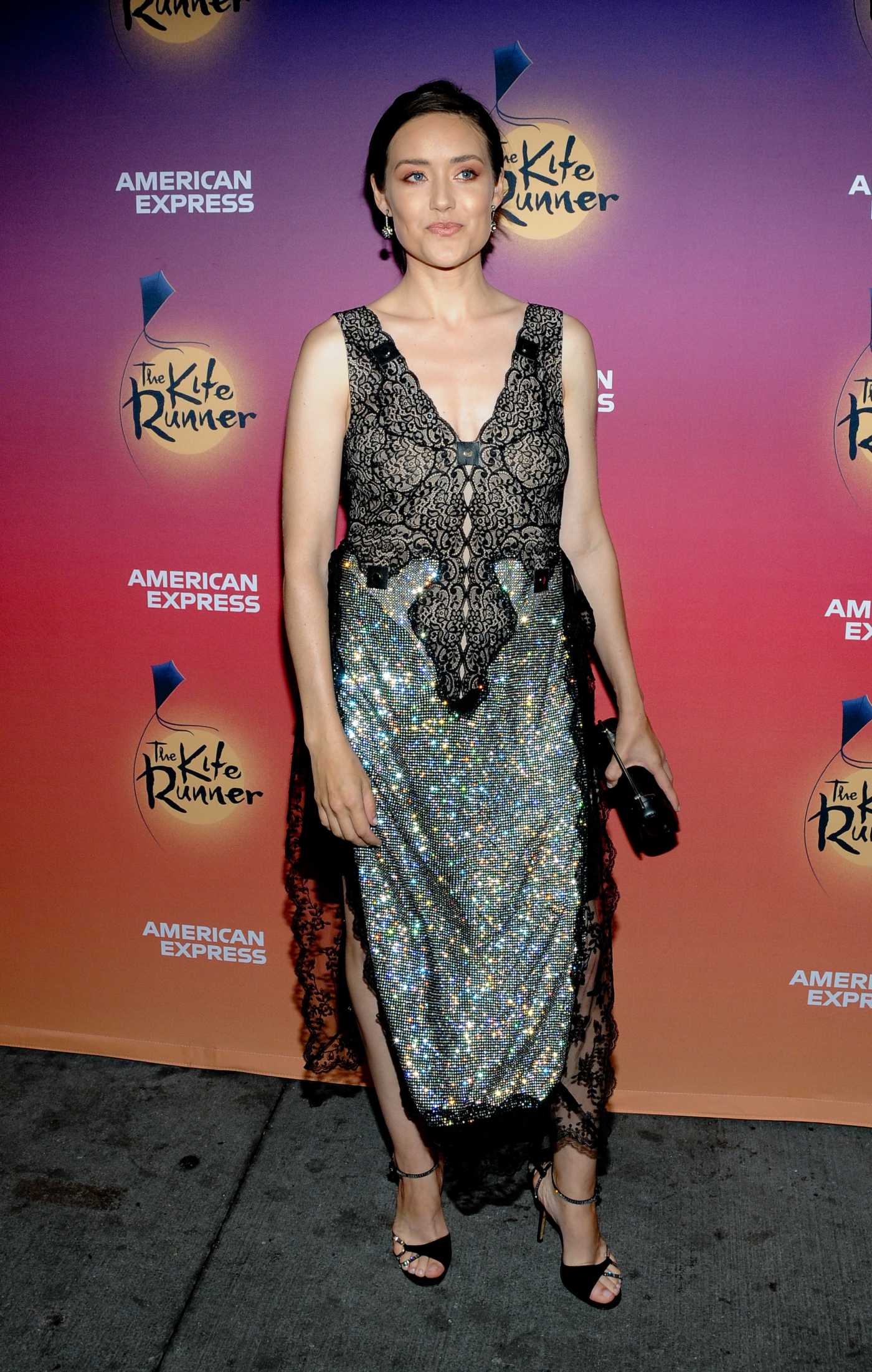 Megan Boone Attends The Kite Runner Broadway Opening Night at the Hayes Theater in New York 07/21/2022