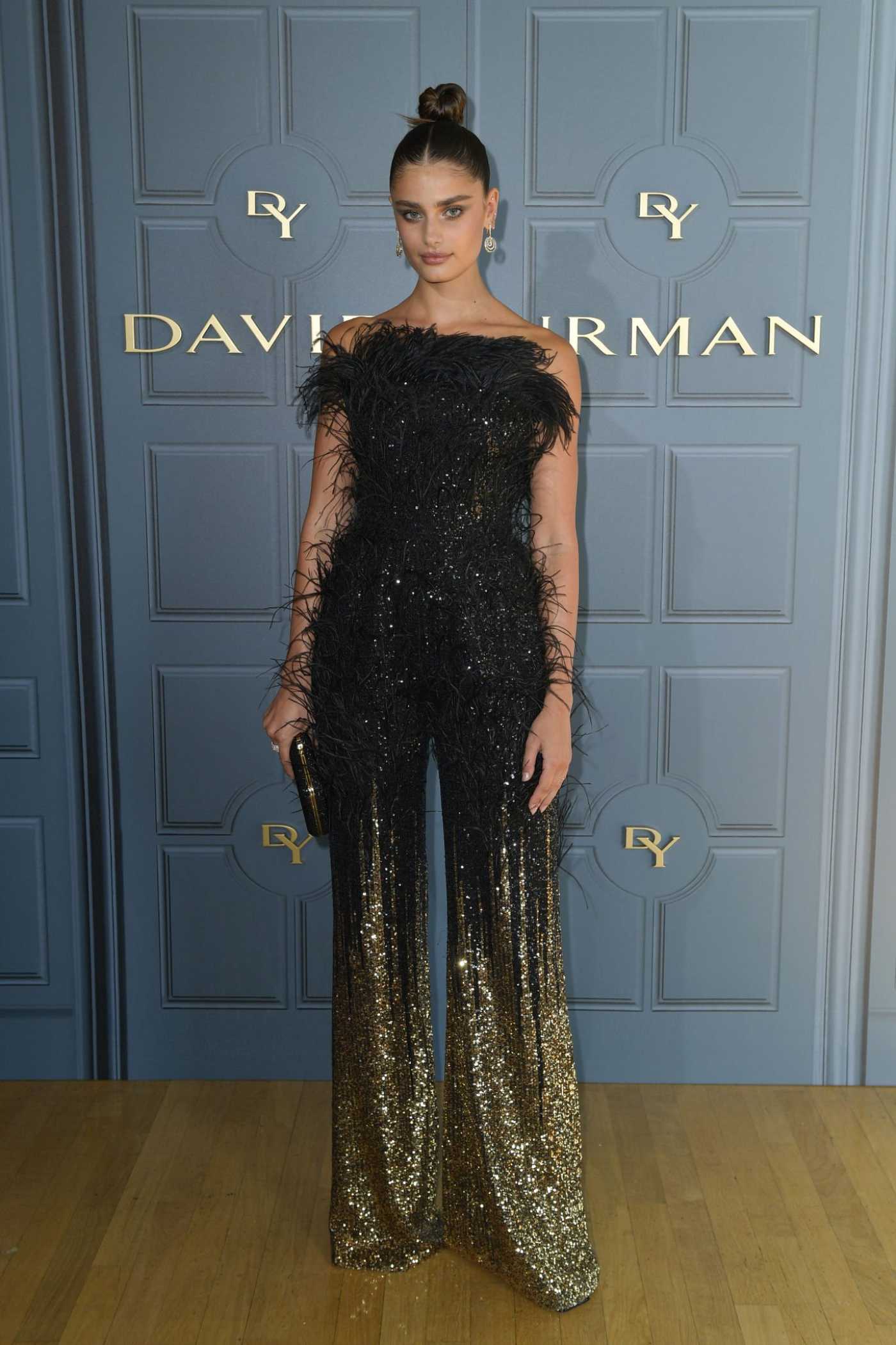 Taylor Hill Attends the David Yurman Paris Flagship Grand Opening at Louvre in Paris 07/05/2022
