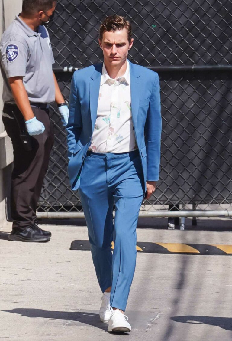 Dave Franco in a Blue Suit