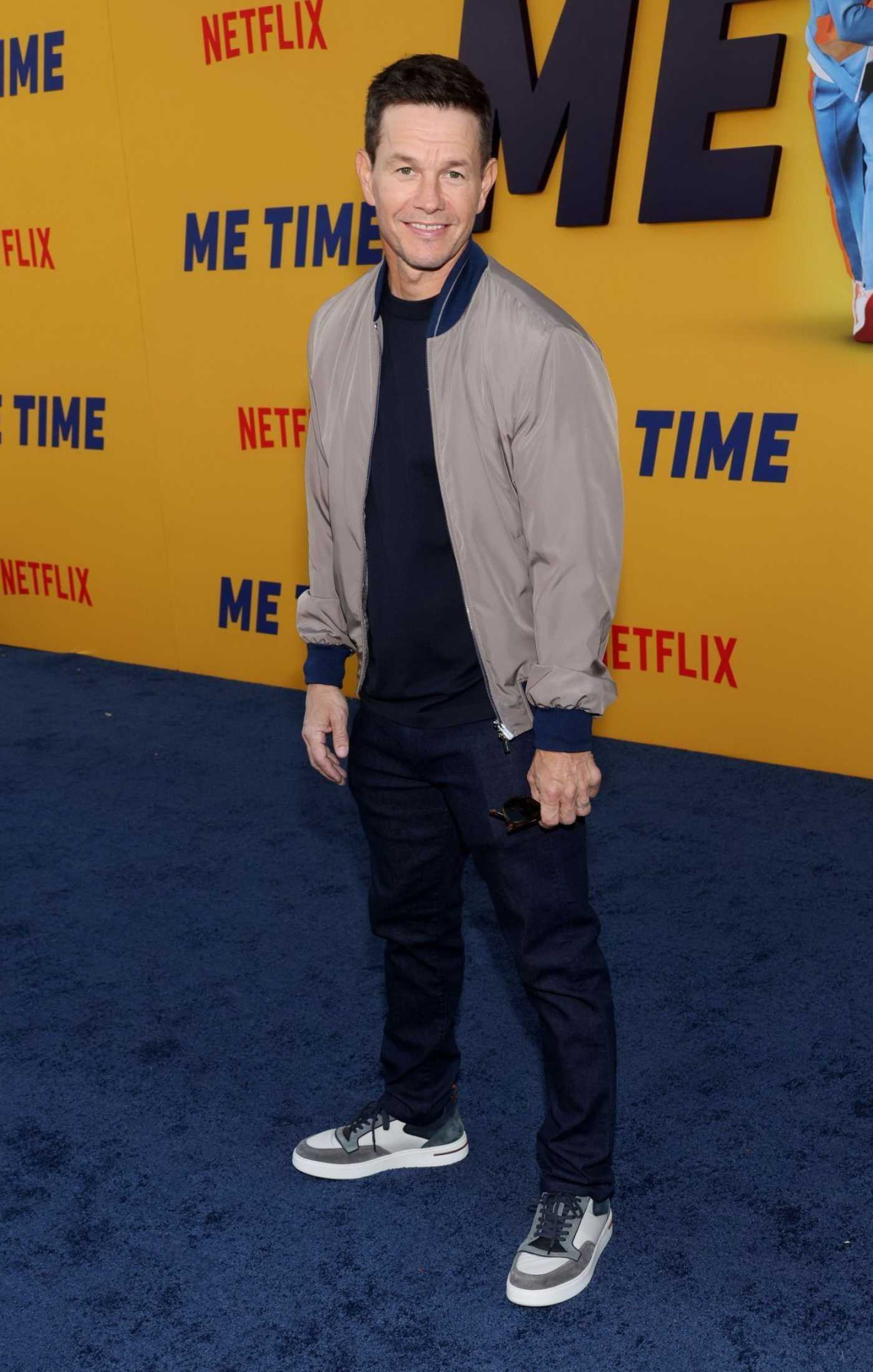 Mark Wahlberg Attends Premiere of Netflix's Me Time in Los Angeles 08/23/2022