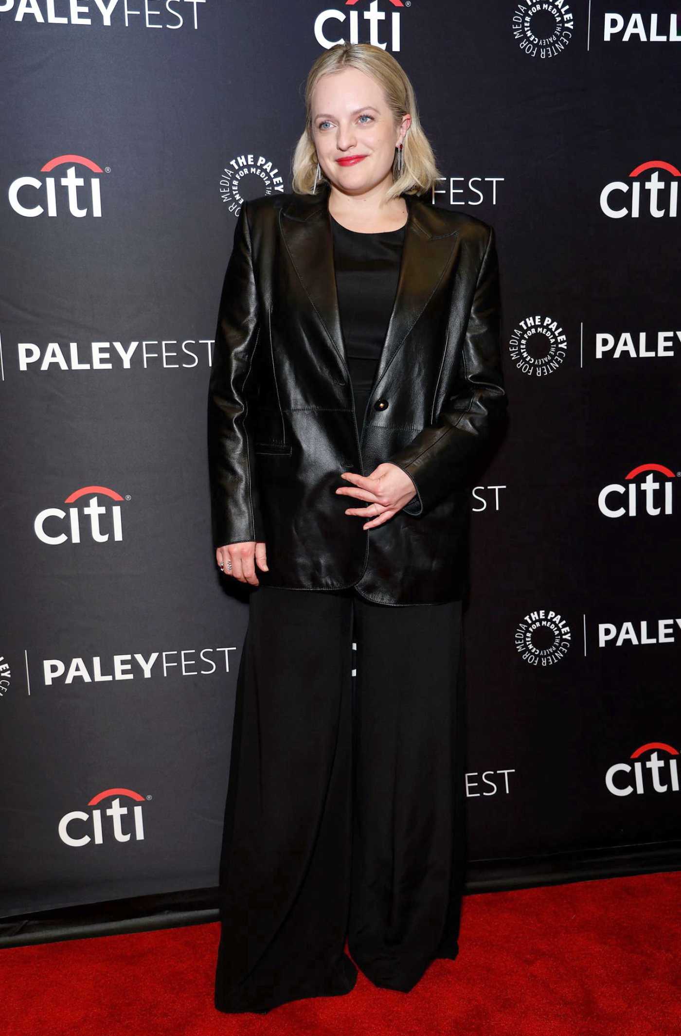 Elisabeth Moss Attends The Handmaid's Tale Event During the 2022 PaleyFest in New York City 10/10/2022