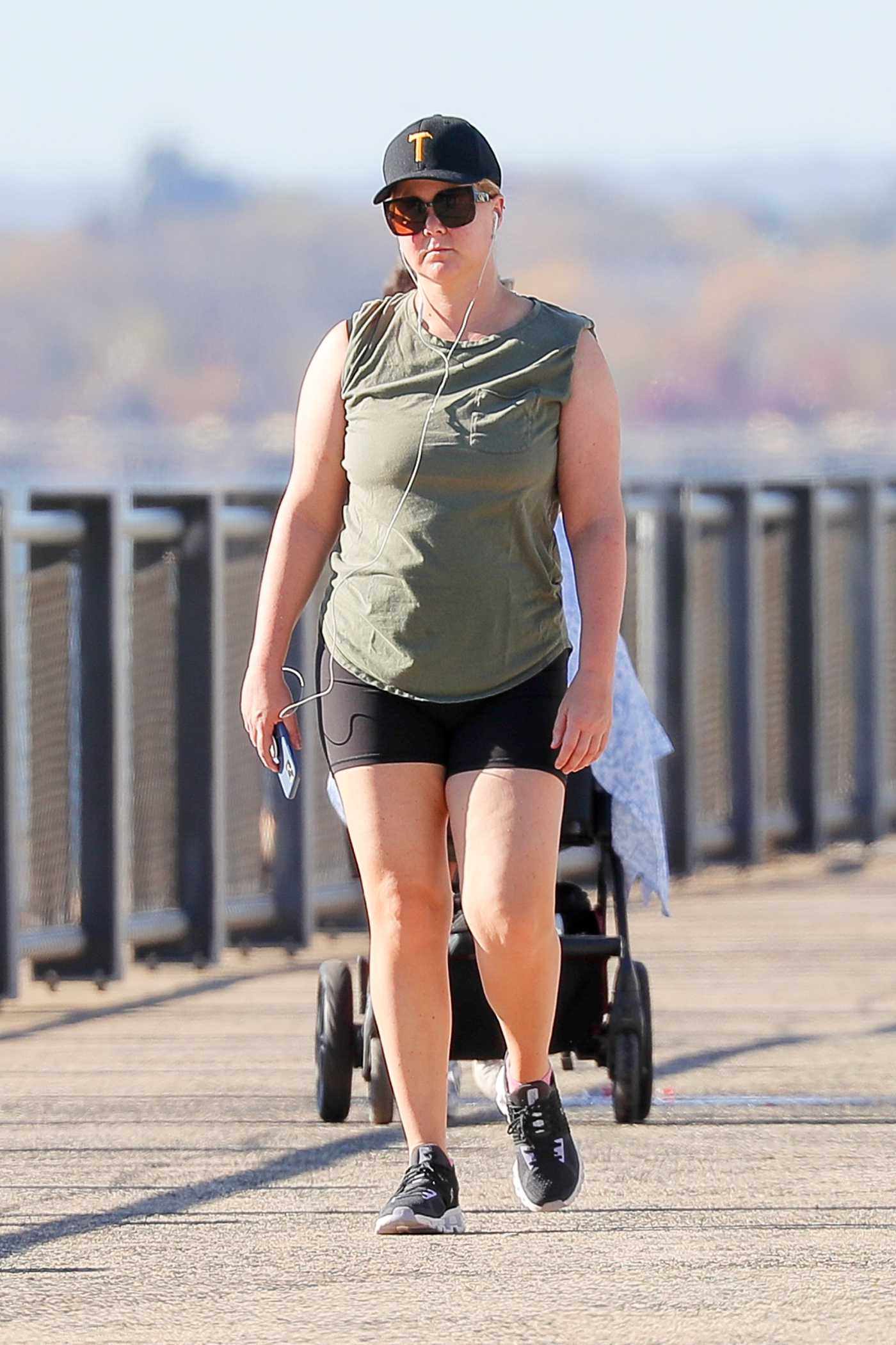 Amy Schumer in a Black Cap Was Seen Out in New York 11/07/2022