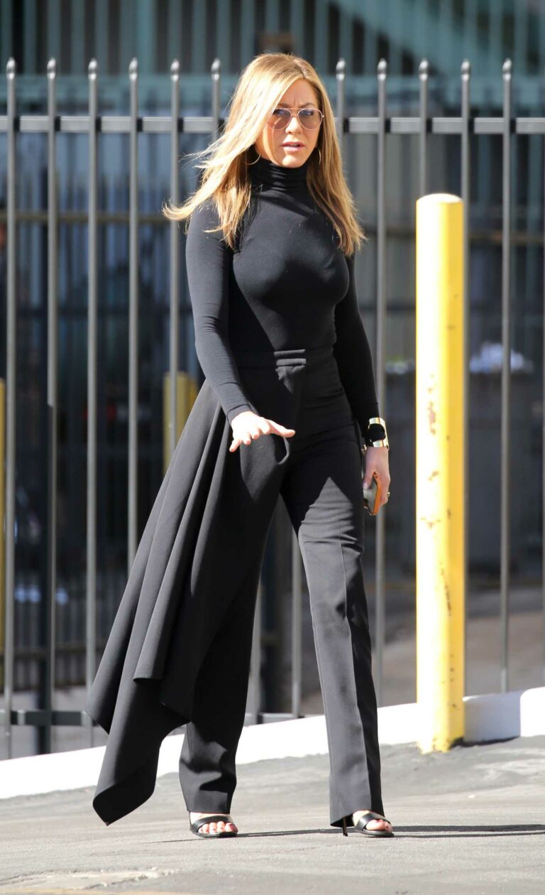 Jennifer Aniston in a Black Outfit
