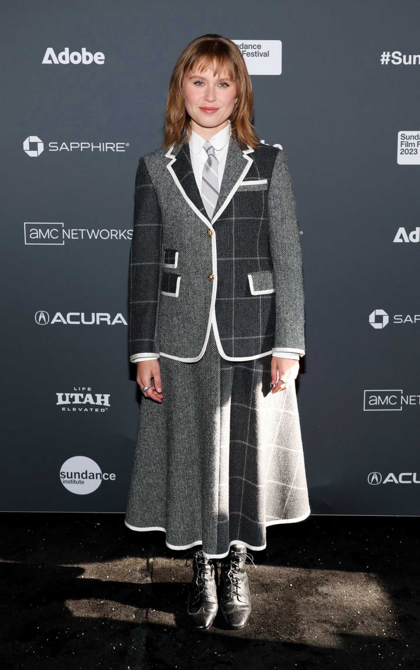 Eliza Scanlen Attends The Starling Girl Premiere During 2023 Sundance Film Festival in a Park City 01/21/2023
