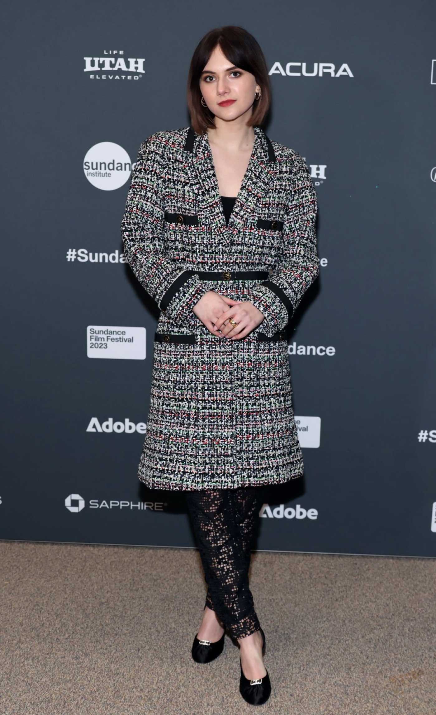 Emilia Jones Attends the Cat Person Premiere During 2023 Sundance Film Festival in a Park City 01/21/2023