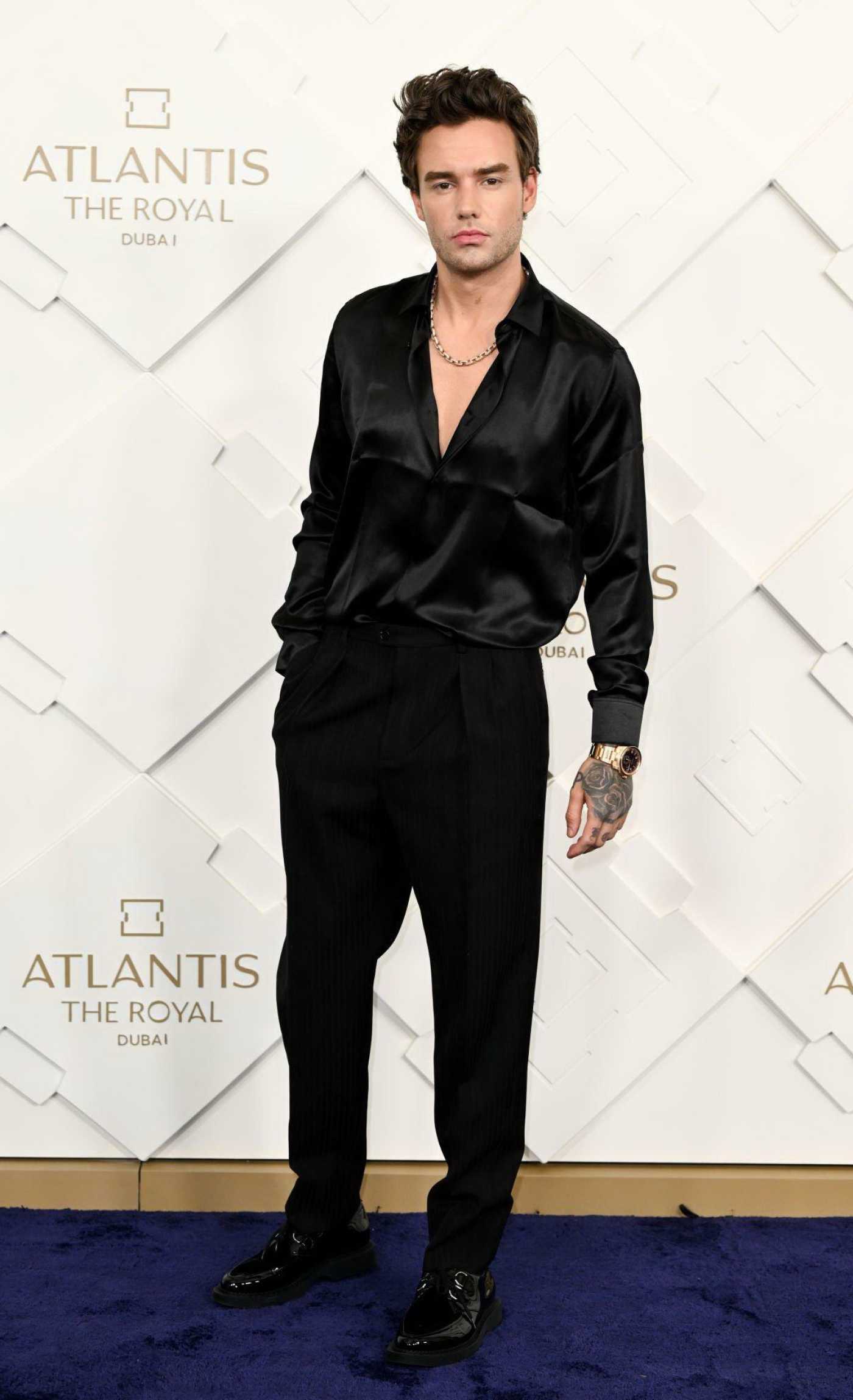 Liam Payne Attends 2023 Grand Reveal Weekend for Atlantis at The Royal in Dubai 01/21/2023