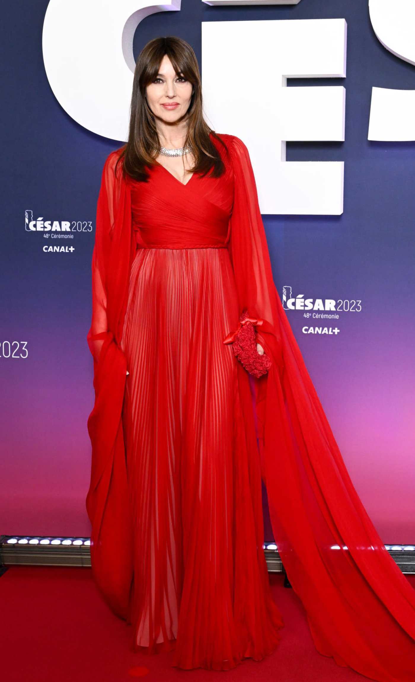 Monica Bellucci Attends the 48th Cesar Film Awards in Paris 02/24/2023