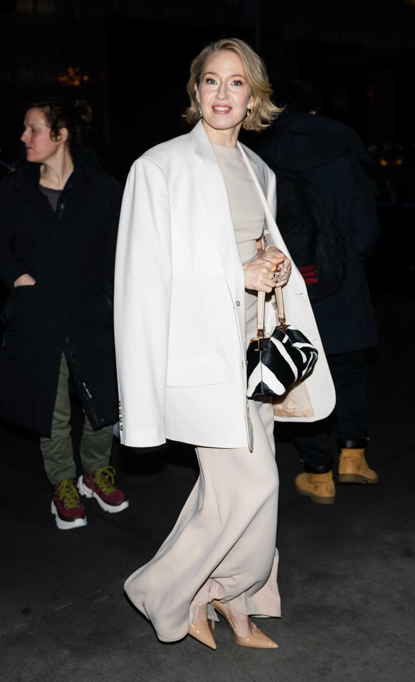 Carrie Coon Attends the Boston Strangler Screening in New York 03/14/2023