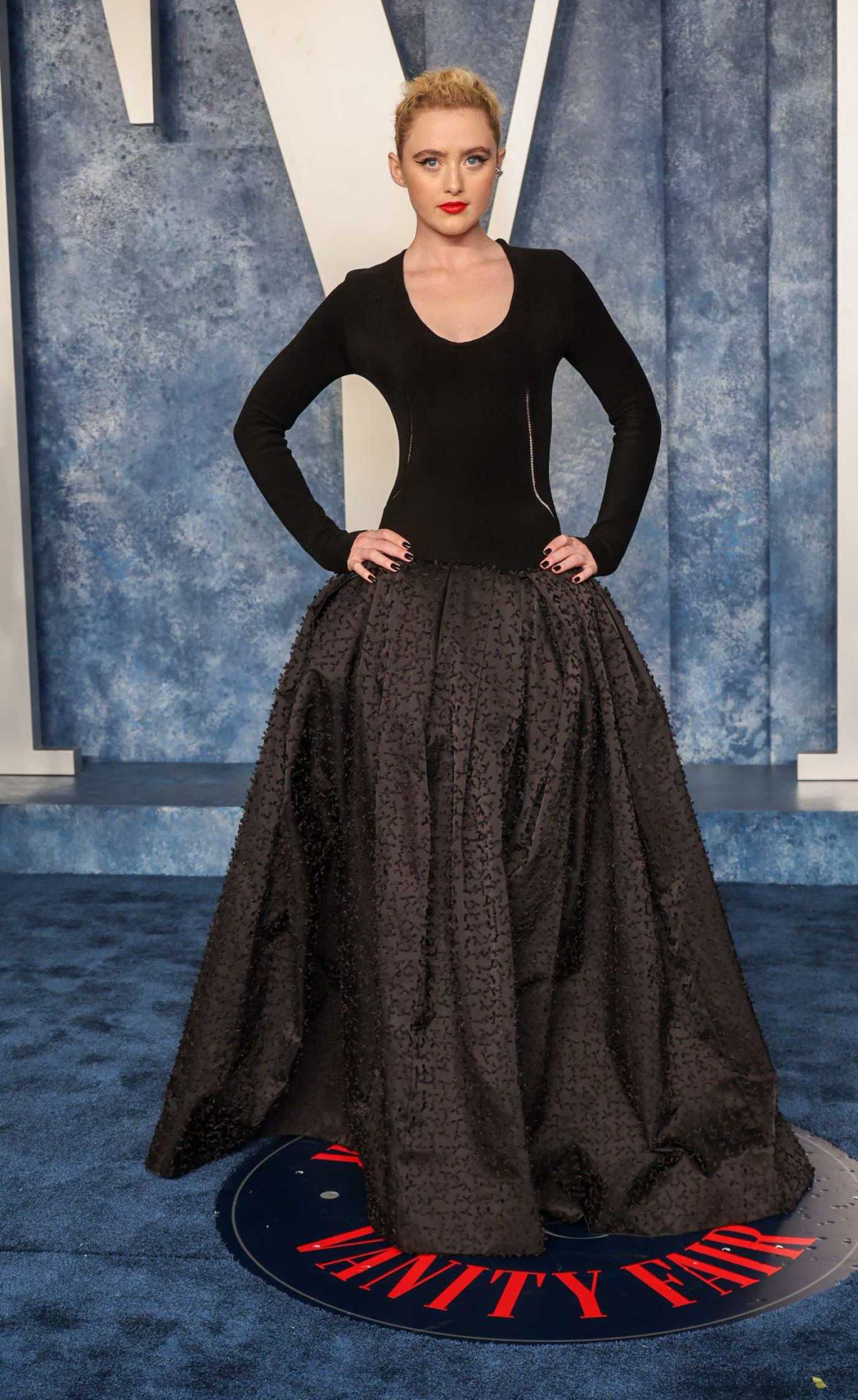Kathryn Newton Attends 2023 Vanity Fair Oscar Party in Beverly Hills 03/12/2023