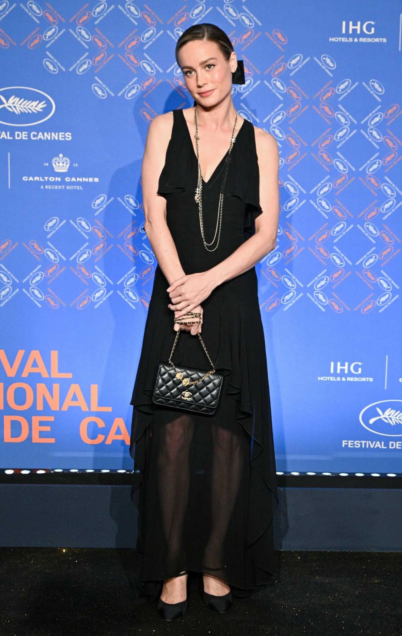 Brie Larson Attends the 76th Annual Cannes Film Festival Opening Dinner in Cannes 05/16/2023