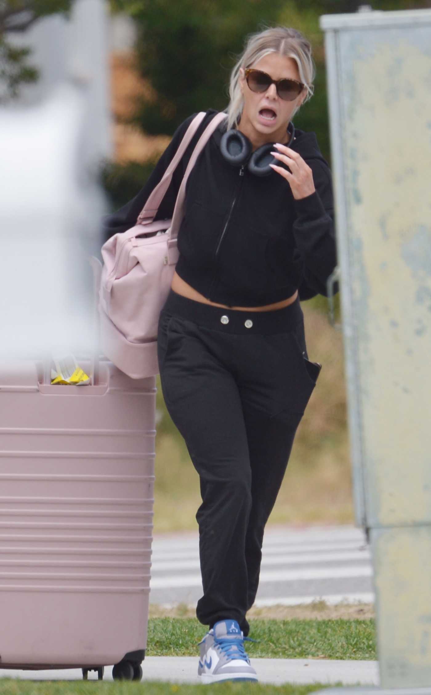 Ariana Madix in a Blue Track Jacket Was Seen Out in Los Angeles 05/25