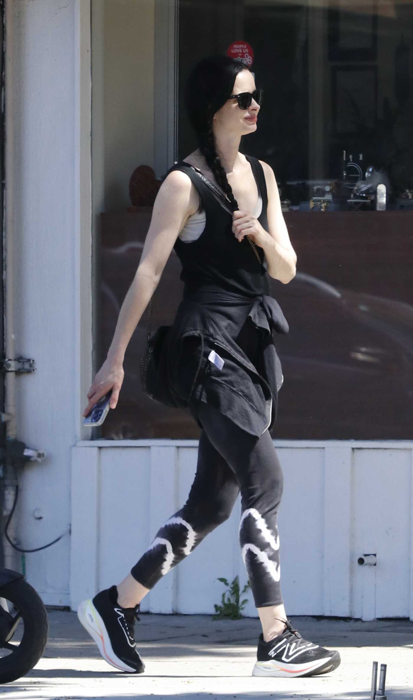 Krysten Ritter in a Black Sneakers Was Spotted Out Shopping in Los Angeles 06/17/2023