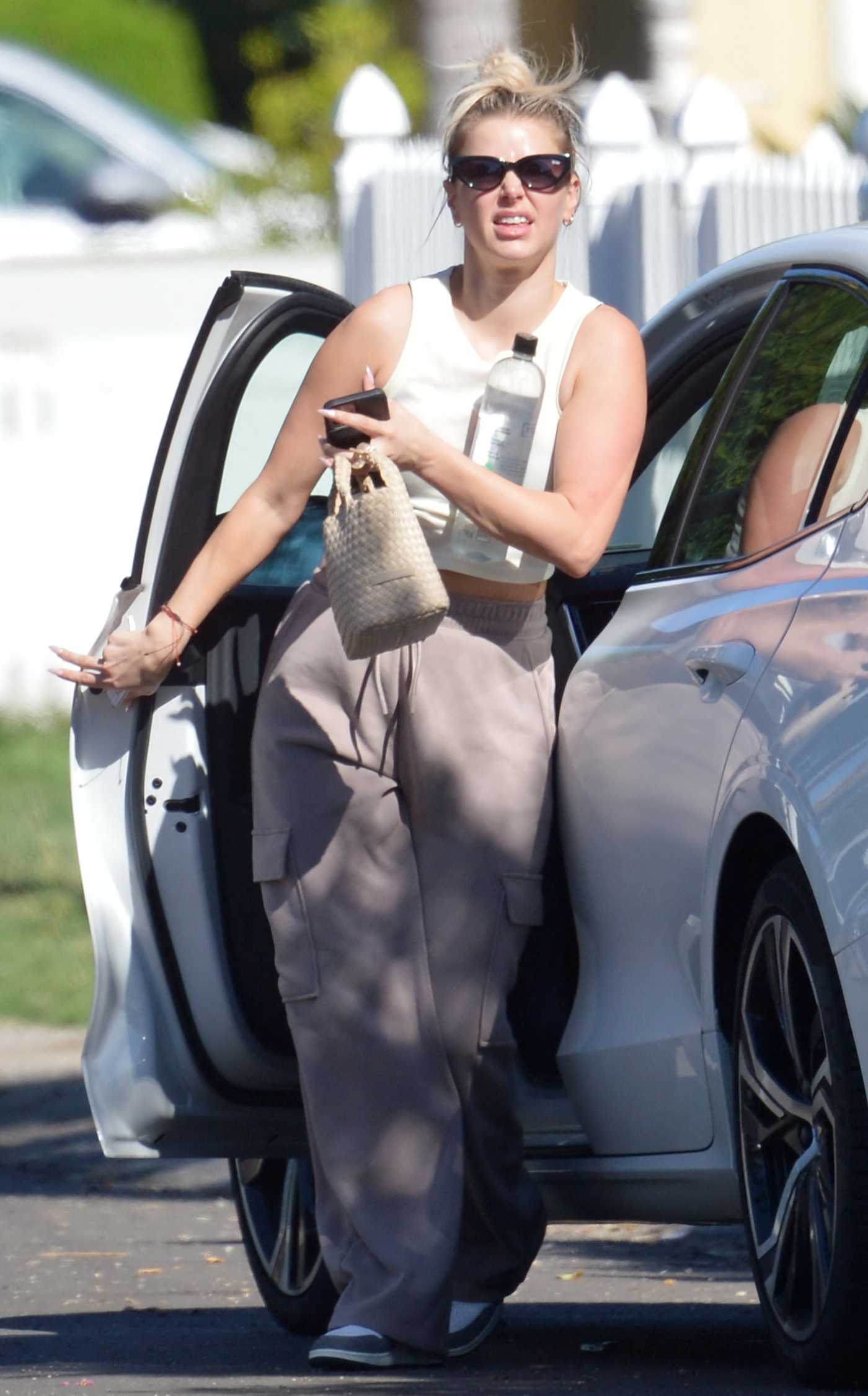 Ariana Madix in a White Top Was Seen Out in Los Angeles 08/28/2023