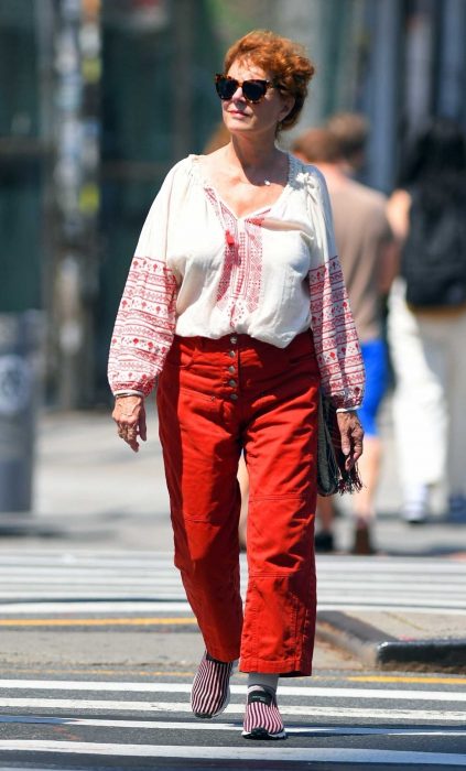 Susan Sarandon in a Red Pants