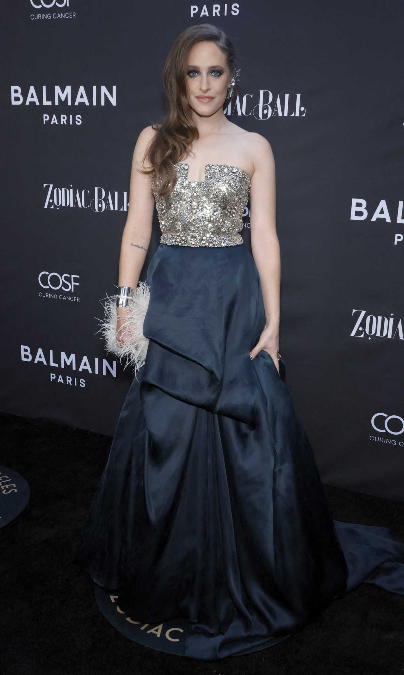 Carly Chaikin Attends the Zodiac Ball at The Houdini Estate in Los Angeles 09/28/2023