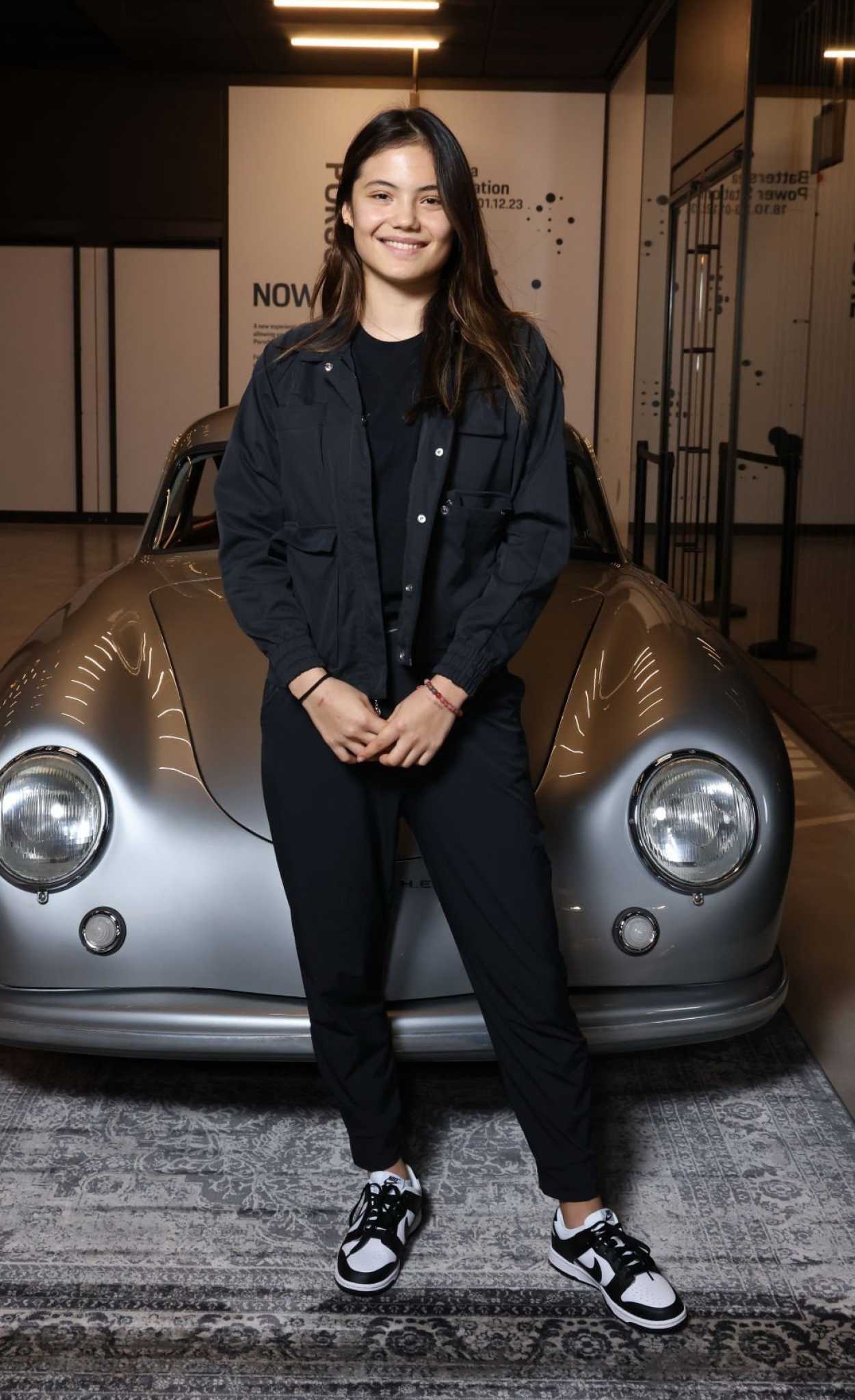 Emma Raducanu Attends the Porsche NOW Launch Event at Battersea Power Station in London 10/19/2023