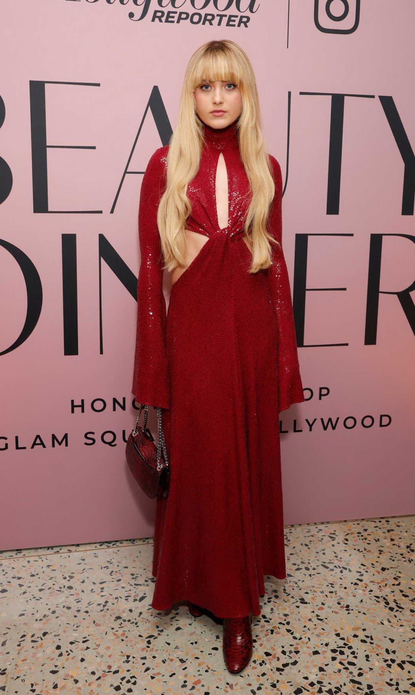 Kathryn Newton Attends The Hollywood Reporter Beauty Dinner Honoring the Top Glam Squads in Hollywood in West Hollywood 10/25/2023