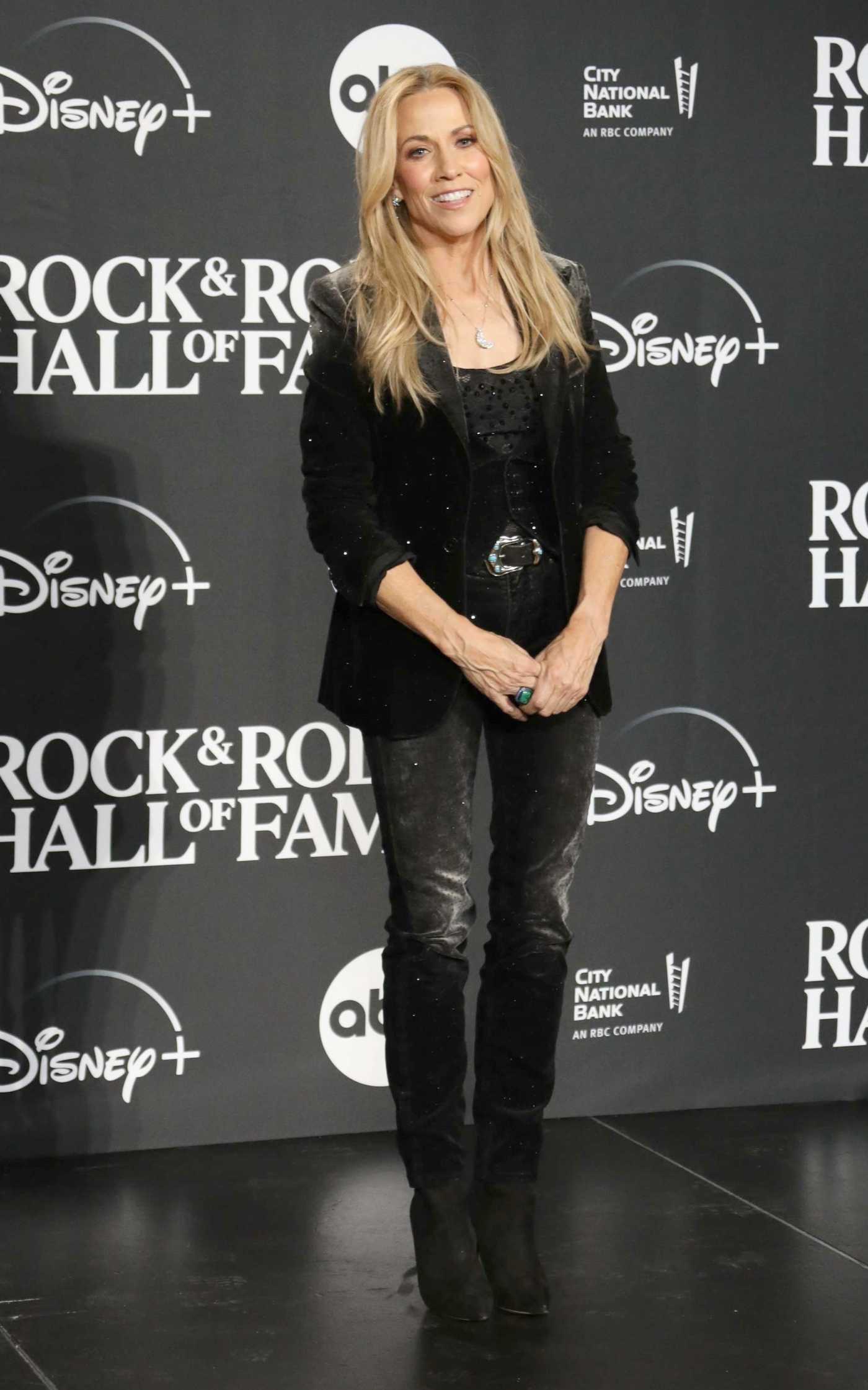 Sheryl Crow Attends 2023 Rock and Roll Hall of Fame Induction Ceremony in New York 11/02/2023