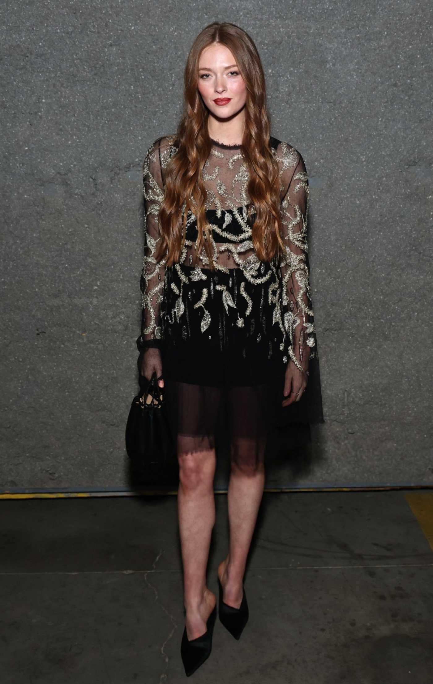 Larsen Thompson Attends the Jason Wu Fashion Show During 2024 NYFW in New York City 02/11/2024