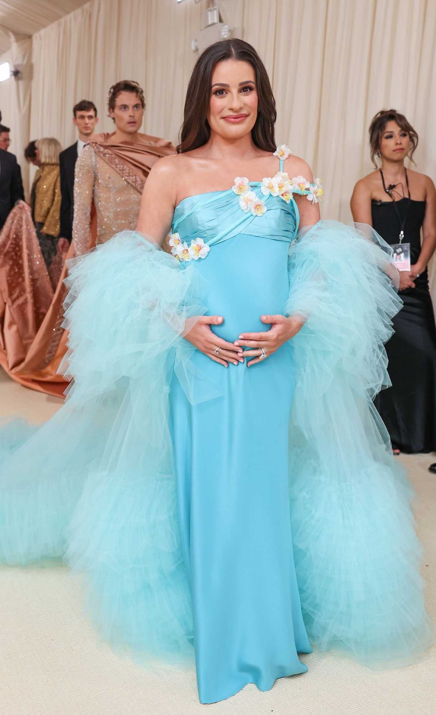 Lea Michele Attends 2024 Met Gala Celebrating Sleeping Beauties: Reawakening Fashion in New York 05/06/2024