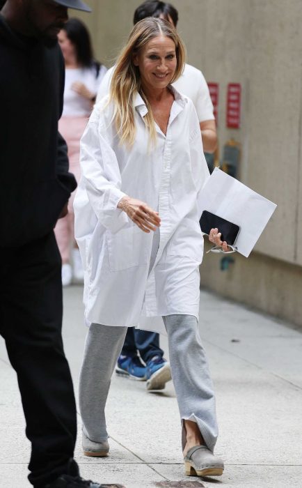 Sarah Jessica Parker in a White Shirt