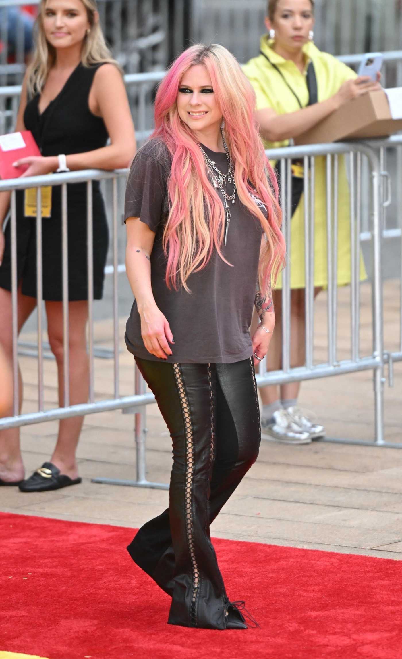 Avril Lavigne Attends the Deadpool & Wolverine World Premiere at Lincoln Center in New York City 07/22/2024