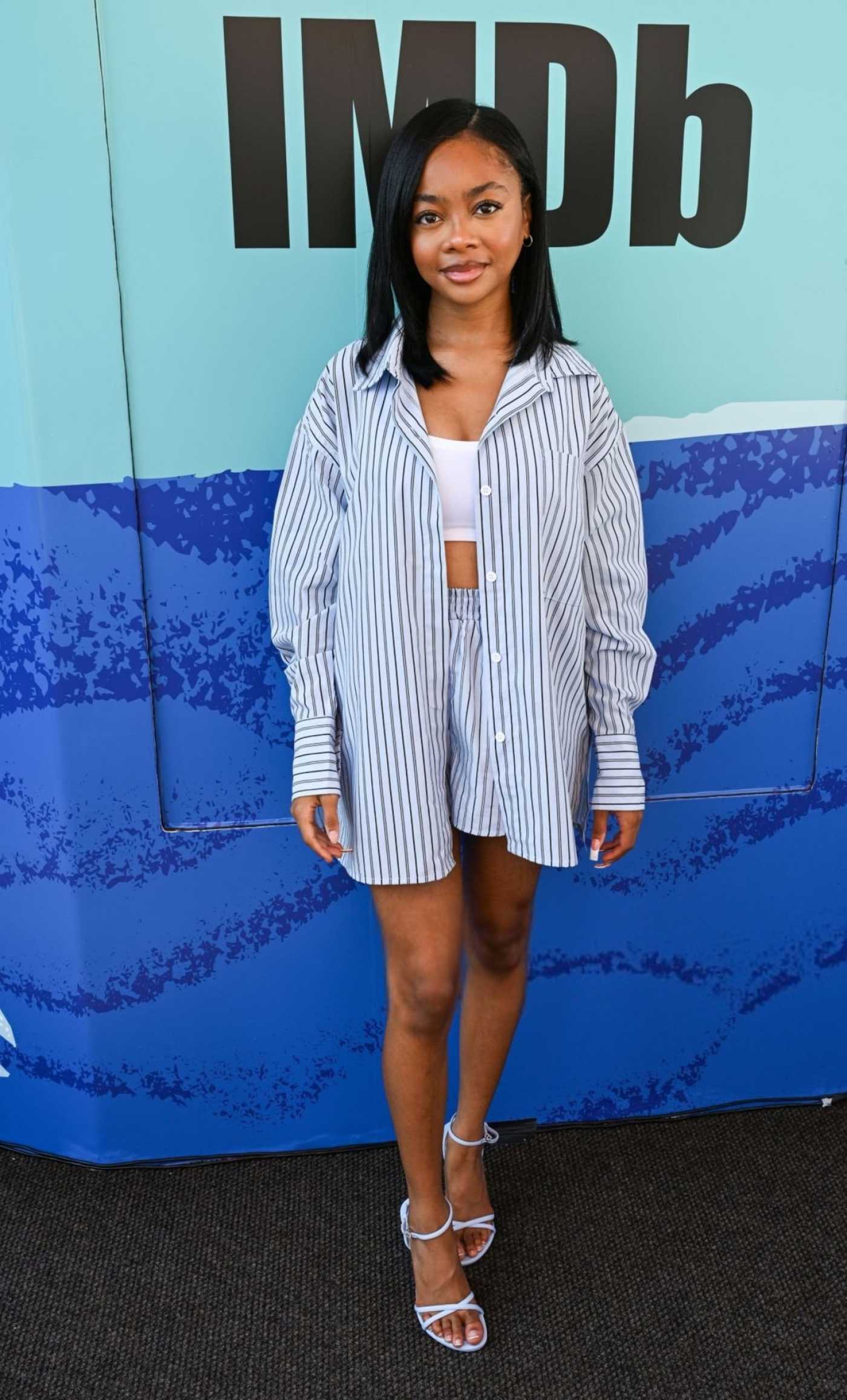 Skai Jackson Attends IMDboat and The Boys Panel During 2024 Comic-Con in San Diego 07/26/2024