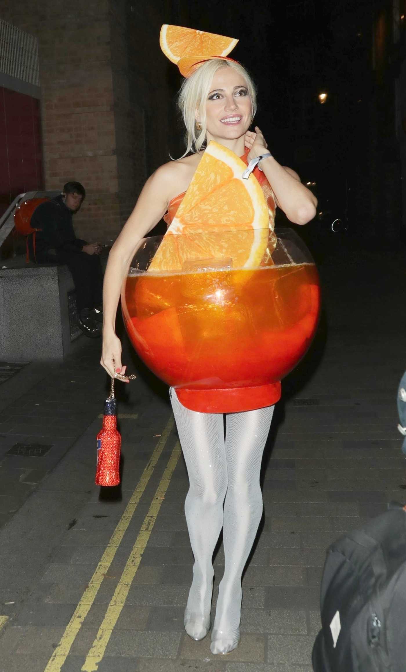 Pixie Lott Attends Annabel's Halloween 2024: Ghosts of Versailles Party in London 10/26/2024